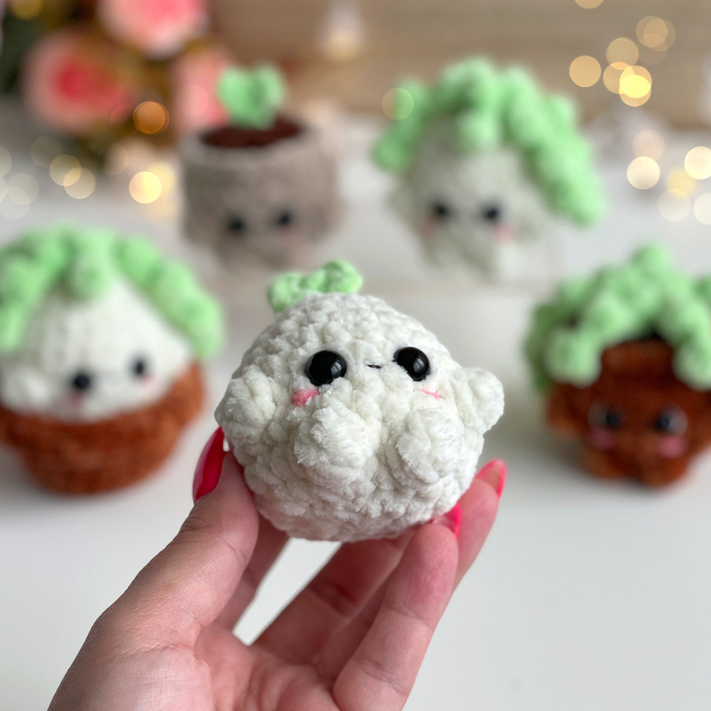 Mini Plants Crochet Pattern Bundle - No Sew