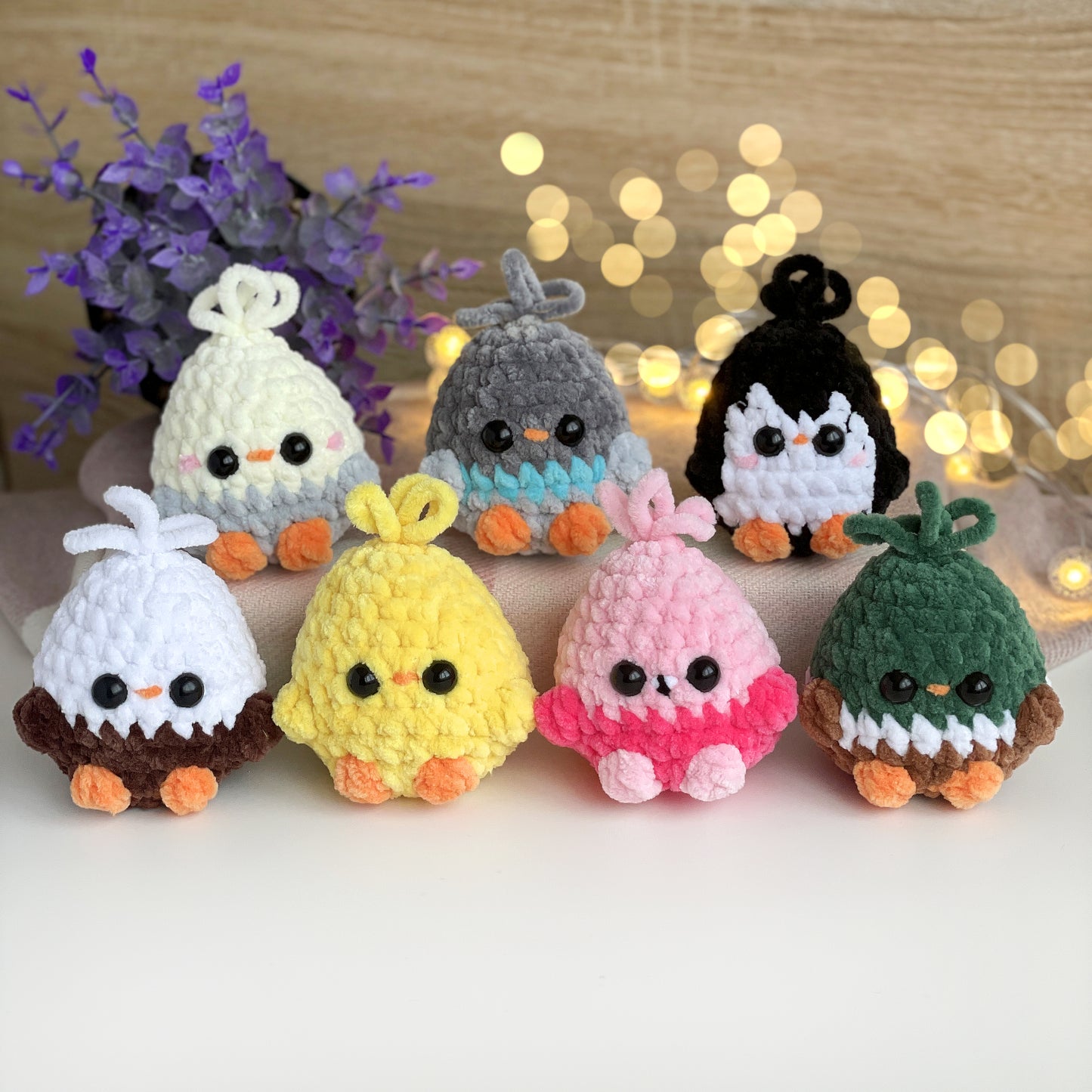 Vogel-Häkelanleitung-Bundle - WENIG NÄHEN (Kopie)
