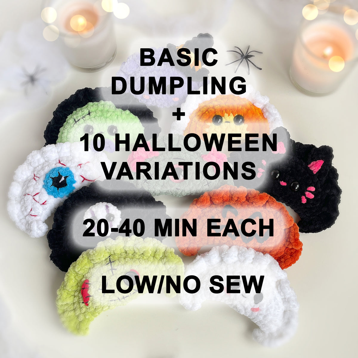 Halloween Dumplings - Lo Sew