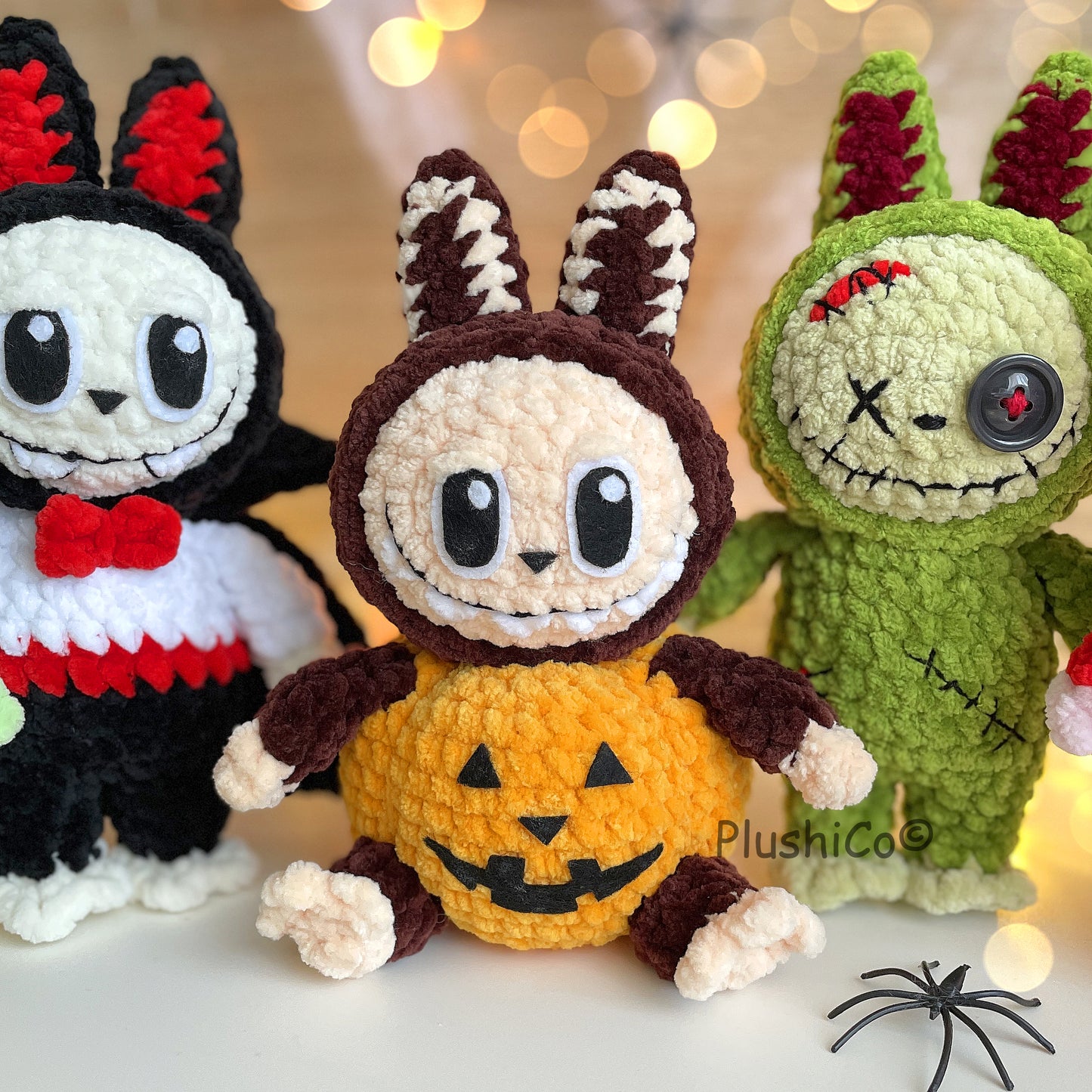 Häkelanleitung Lächelnder Hase (Labubu Fan Art)