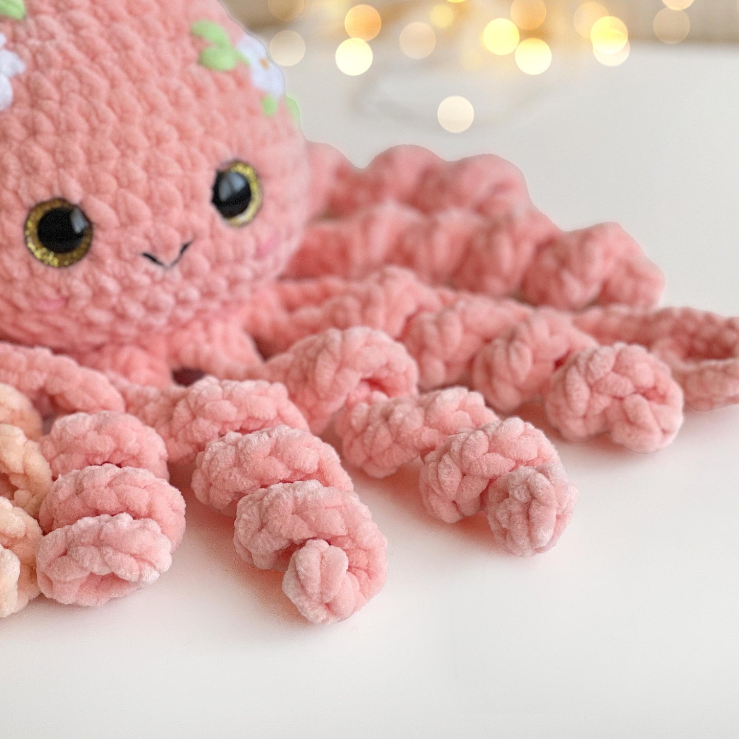 Squid CROCHET PATTERN 2 sizes - No Sew
