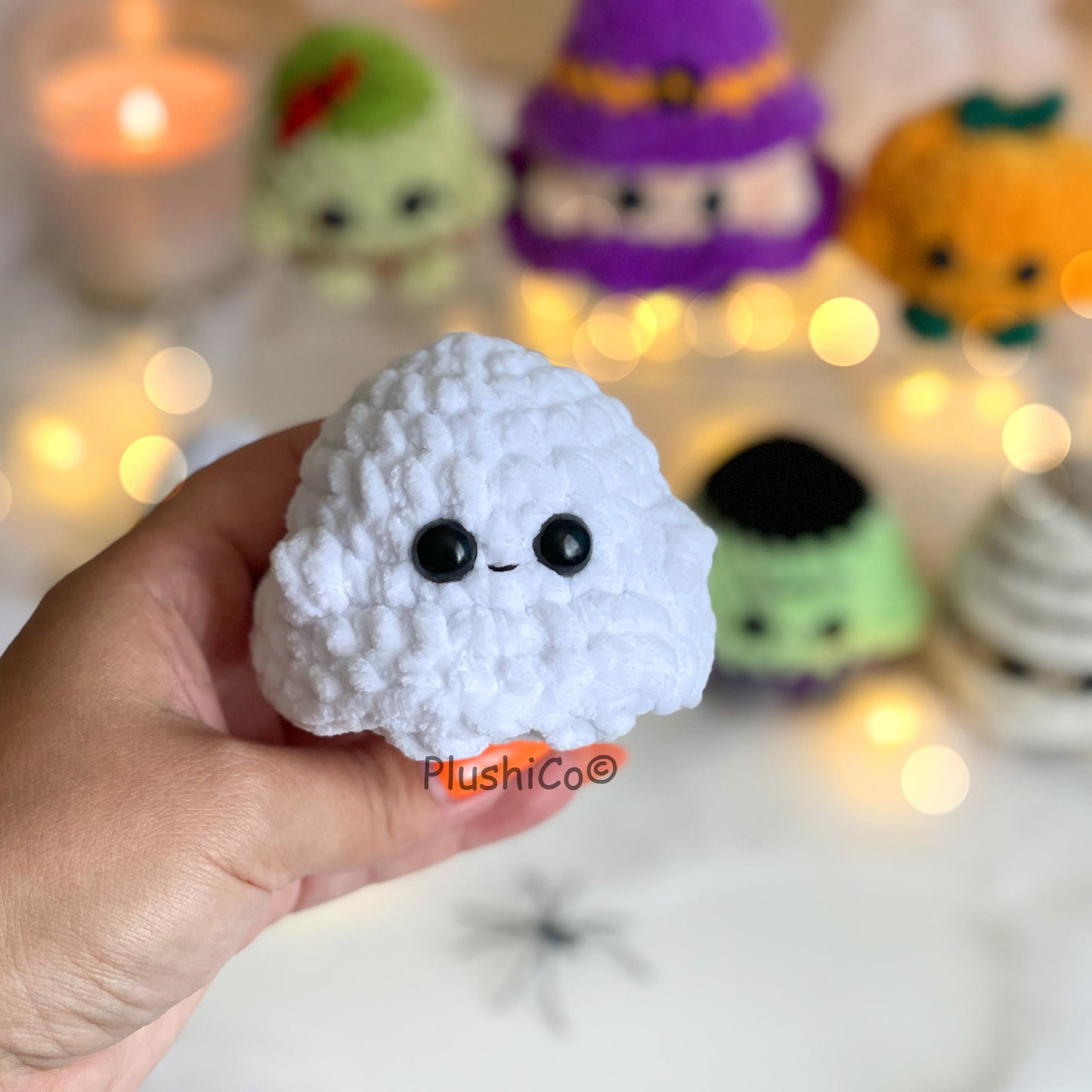 Halloween Crochet Pattern Bundle 7-in-1, Low/No Sew