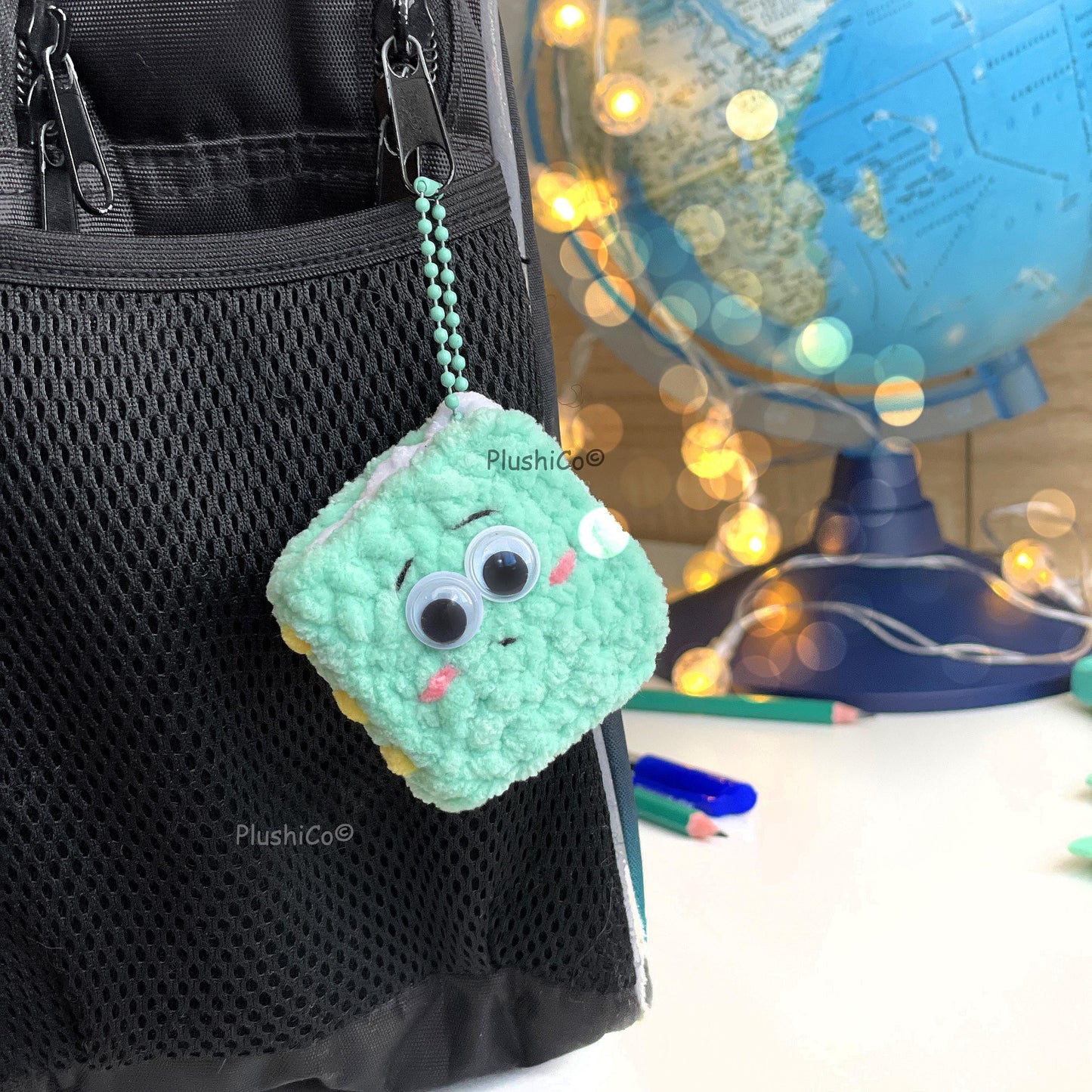 Notebook Keychain Crochet Pattern - Low Sew