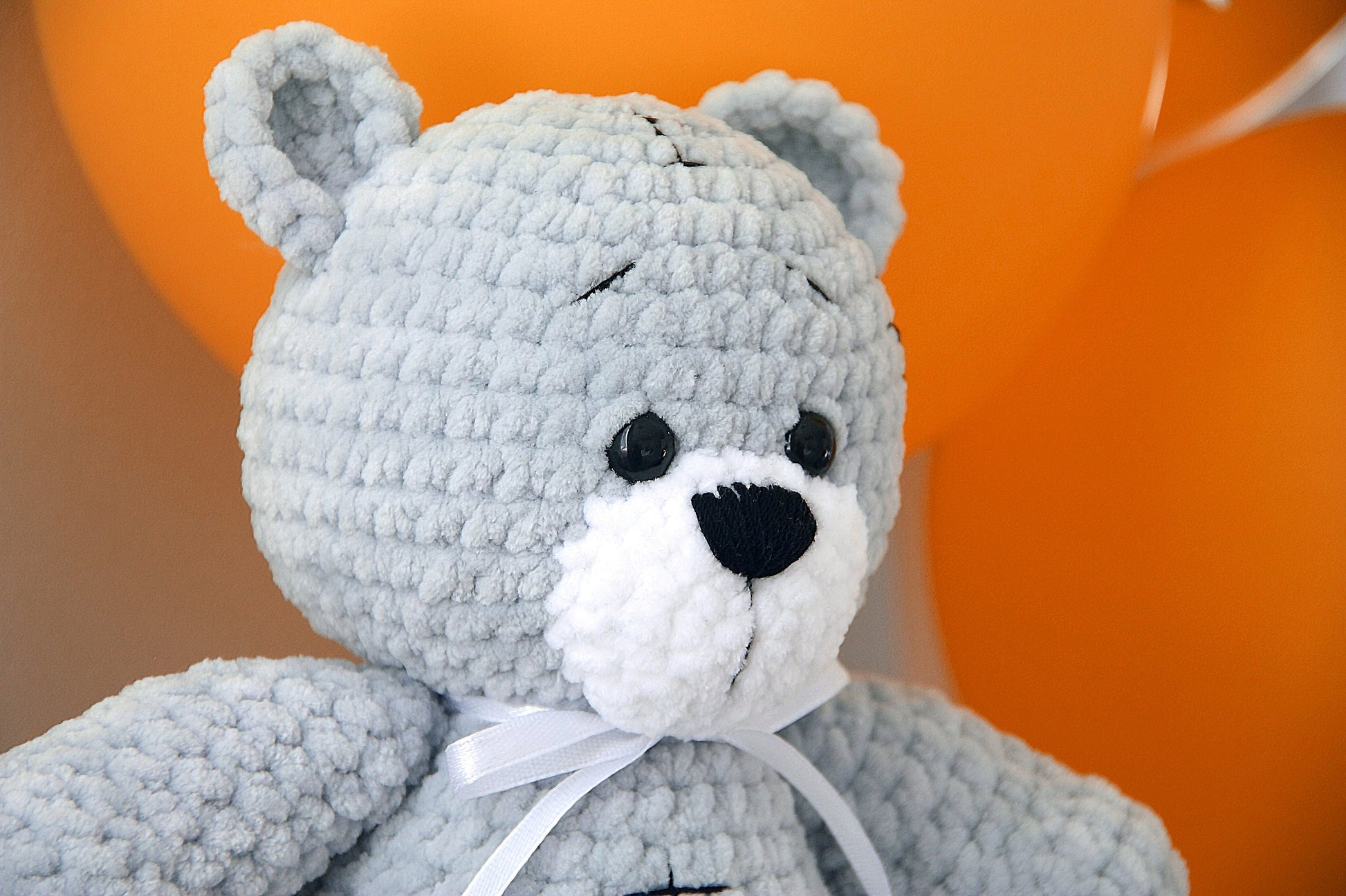 Teddy Bear CROCHET PATTERN, Amigurumi Classic Bear, Plush Stuffed Animal Baby Toy