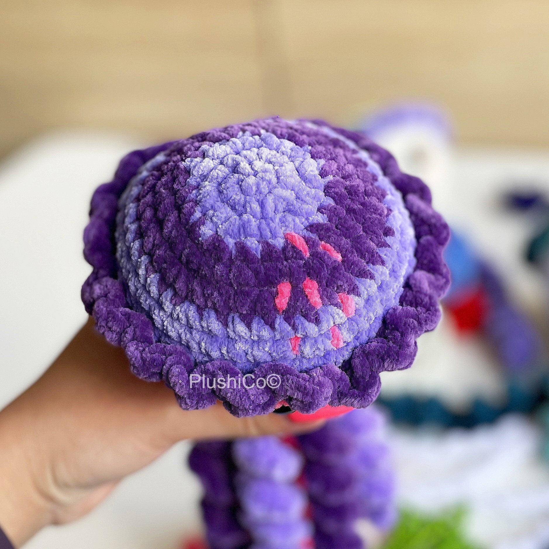 Jellyfish CROCHET PATTERN, No SEW Amigurumi, Plush Kawaii Under the sea creature, Cute Baby Animal  Toy, Easy Pdf Tutorial for Beginners