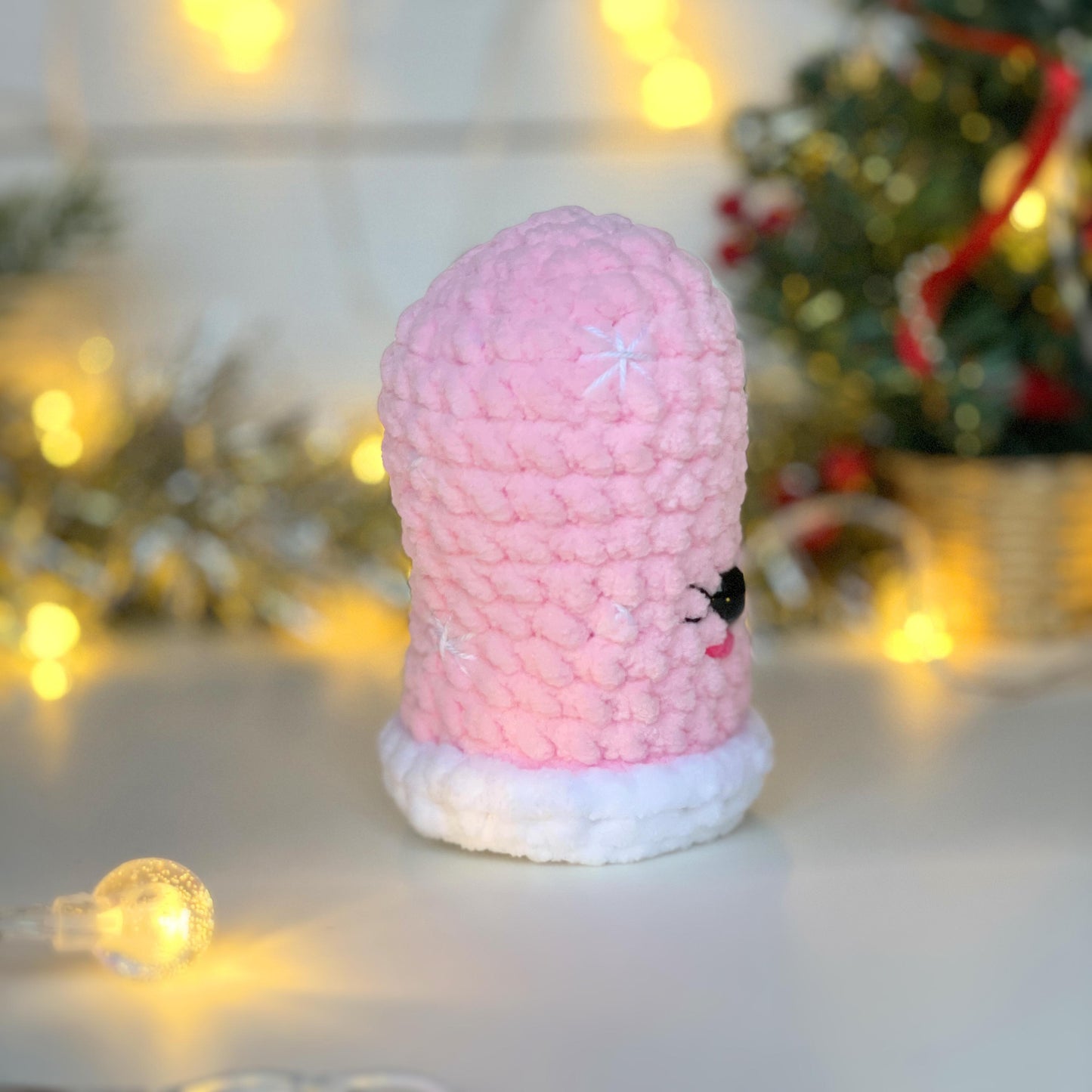 Christmas Mitten CROCHET PATTERN - No Sew