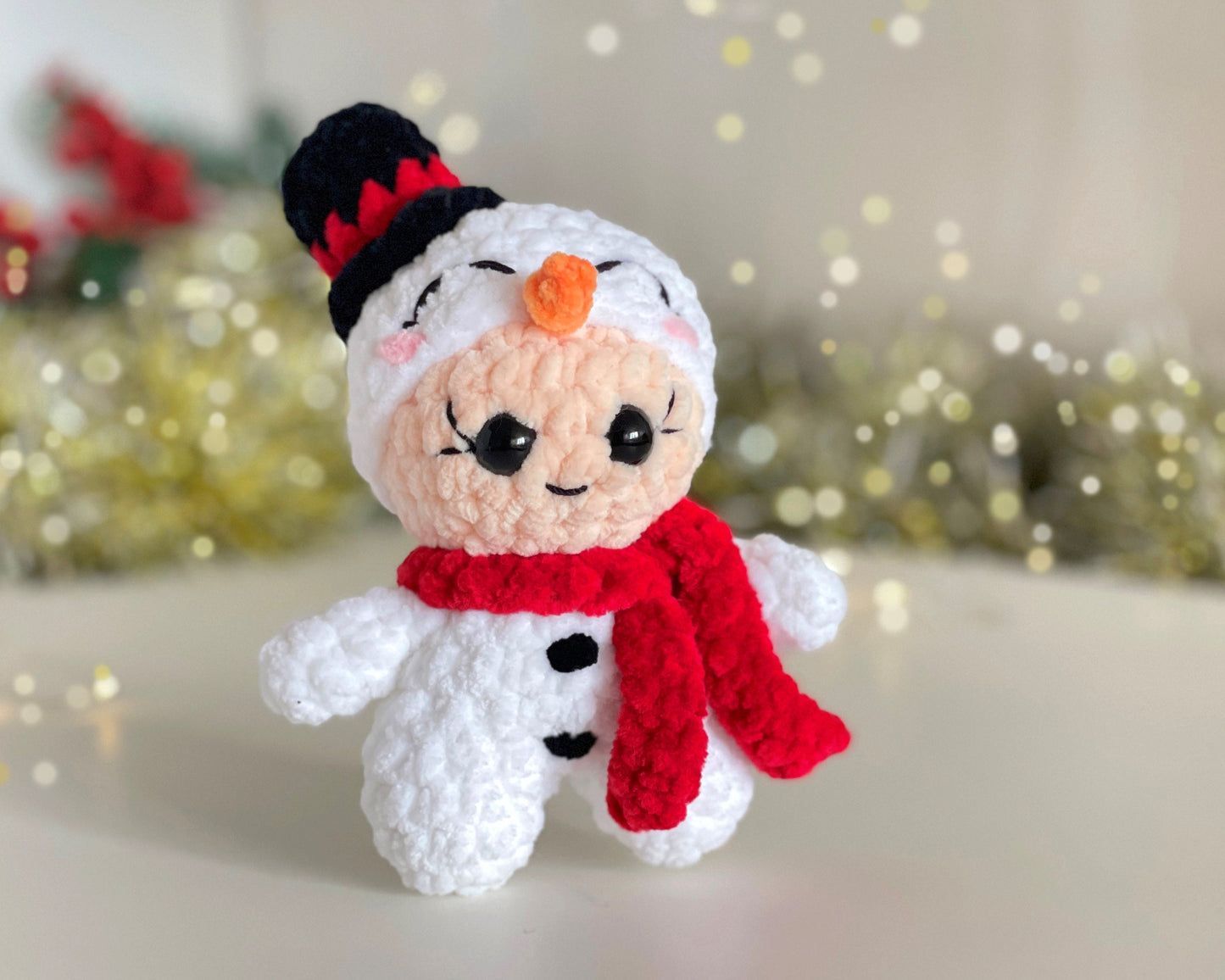 Snowman CROCHET PATTERN