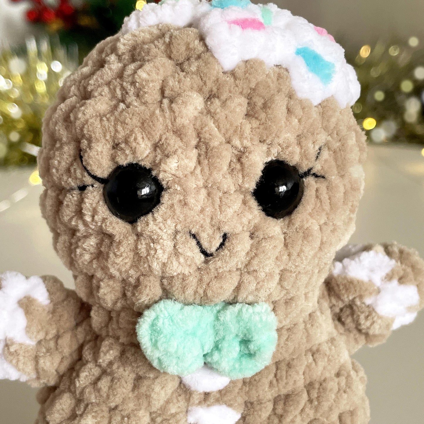 Reindeer & Gingerbread Man CROCHET PATTERNS
