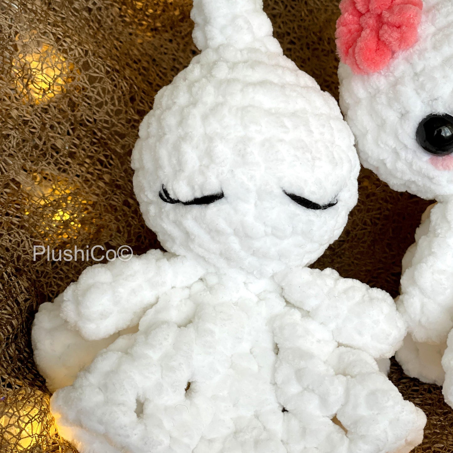 Flower Ghost Crochet PATTERN - No Sew