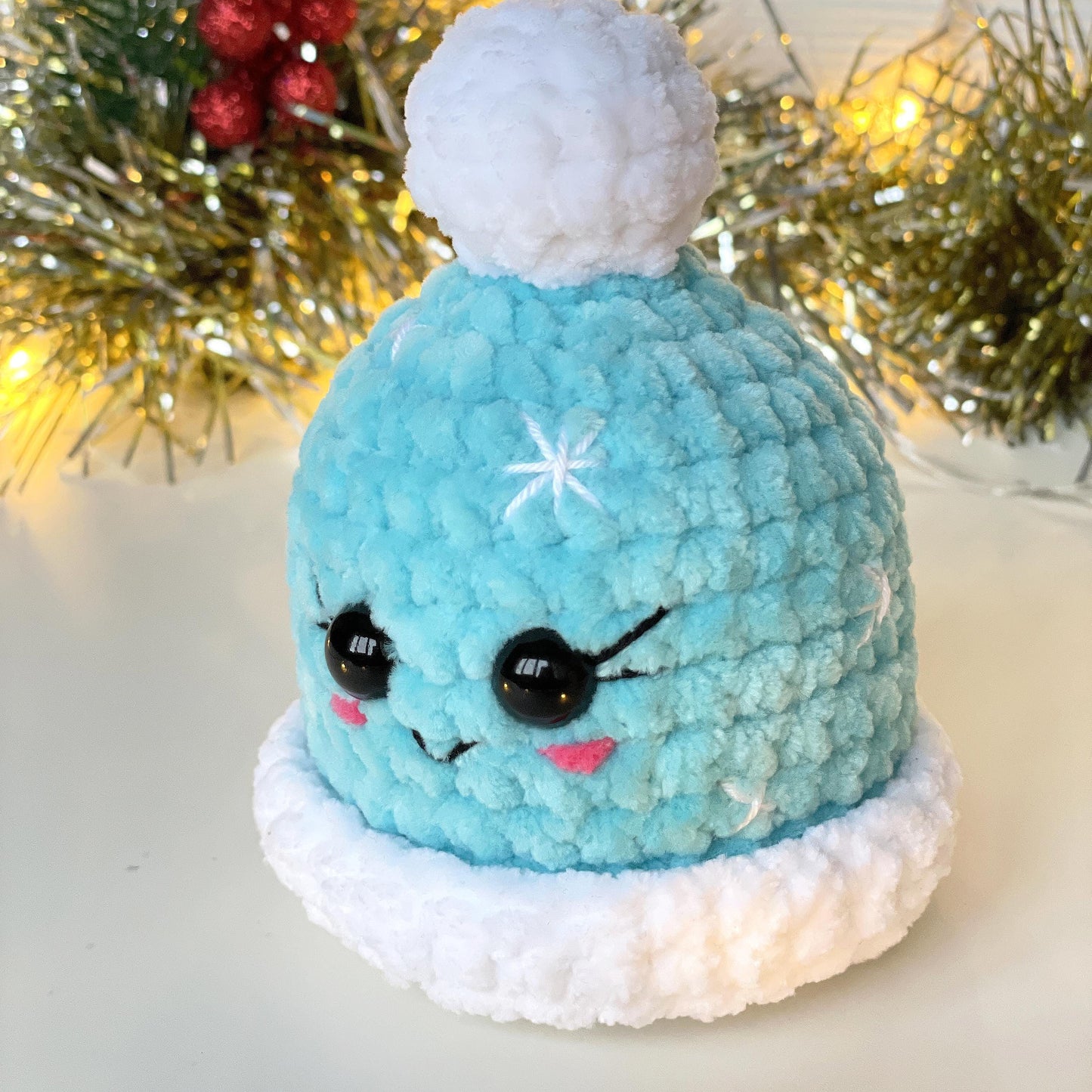 Mini Beanie Hat CROCHET PATTERN - No Sew