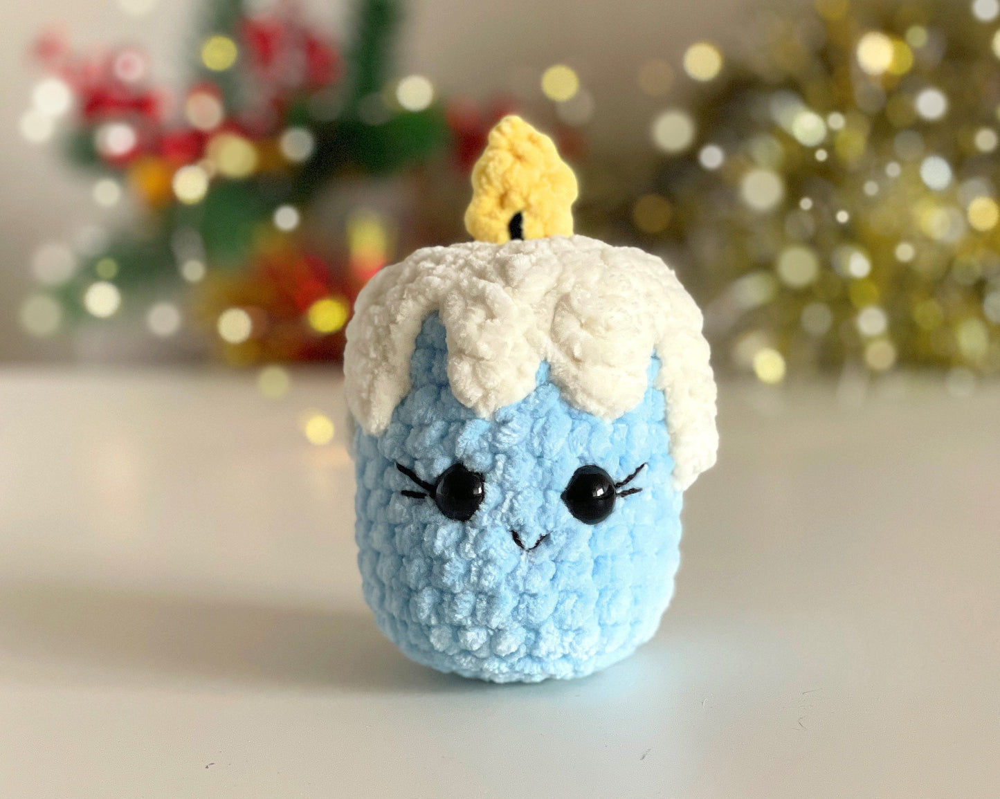 Candle CROCHET PATTERN - Low Sew