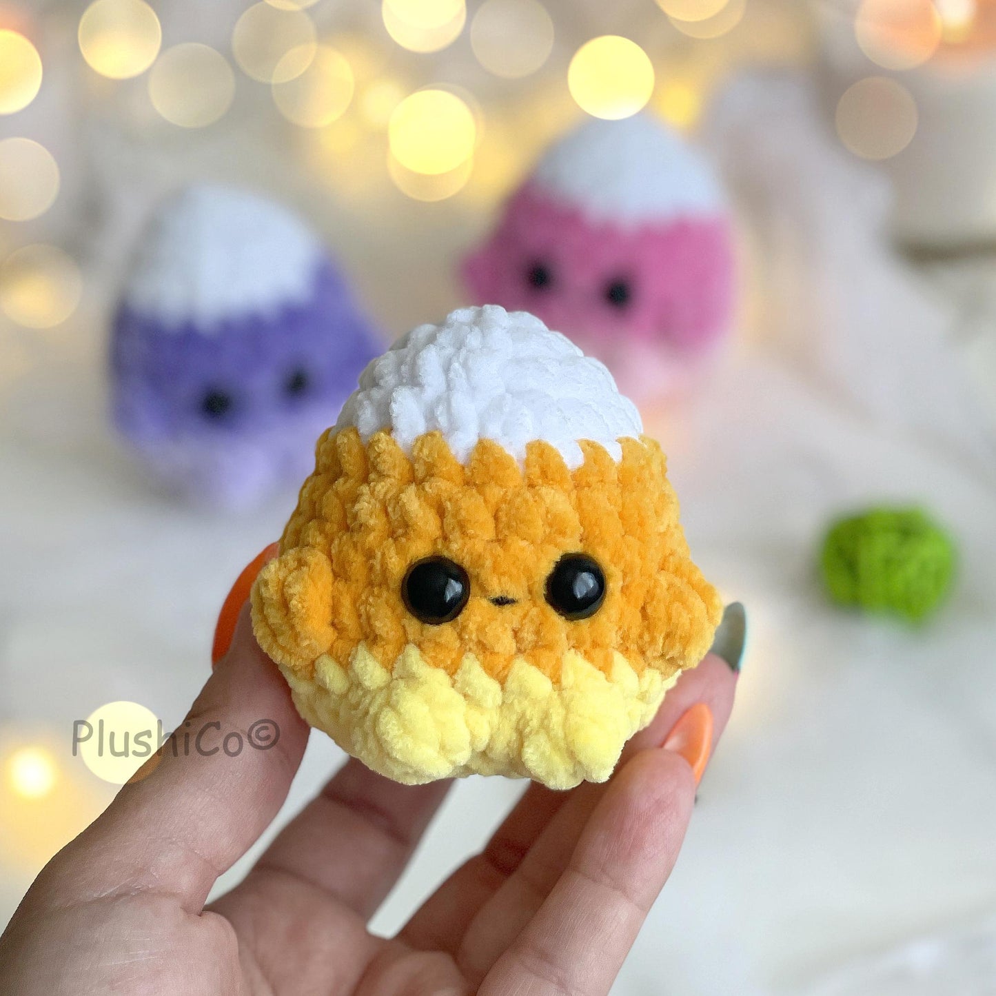Candy Corn Crochet Pattern - No Sew