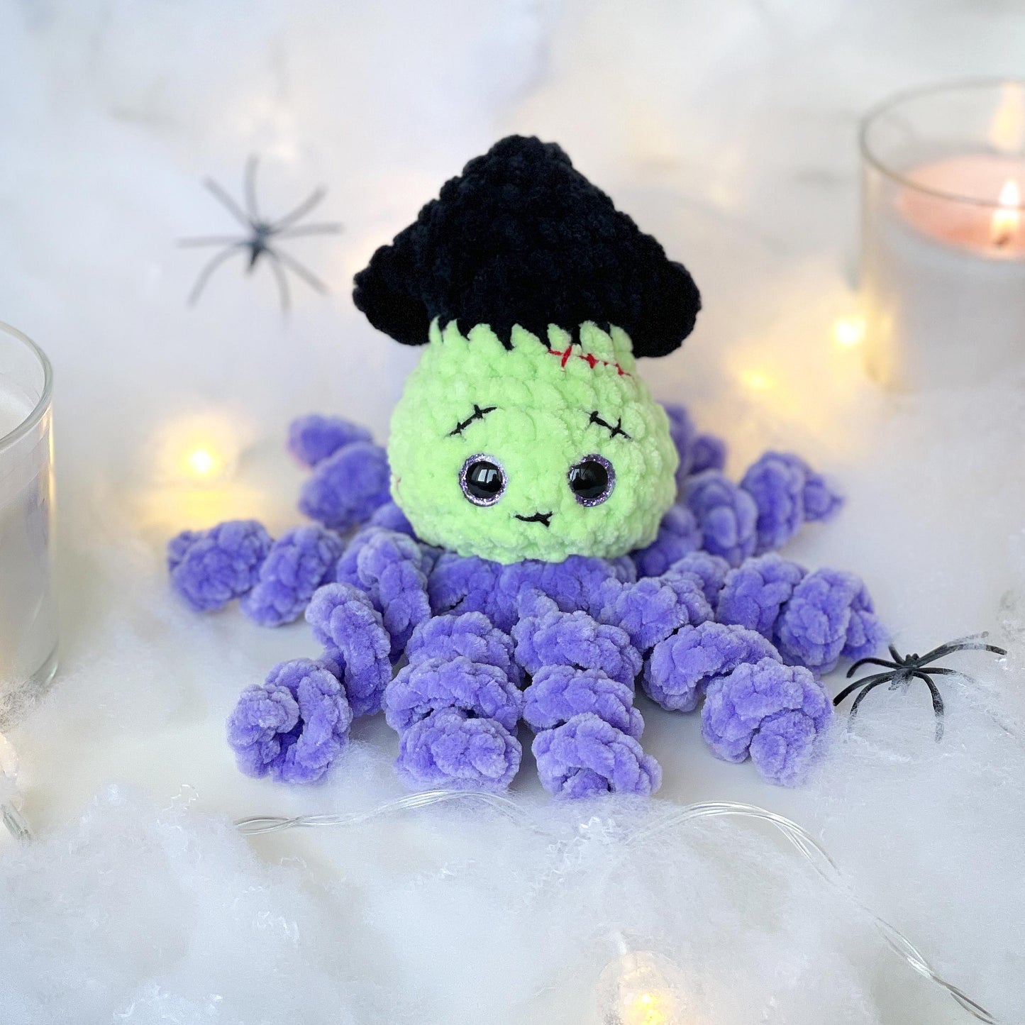 Squid Frankenstain CROCHET PATTERN - No Sew