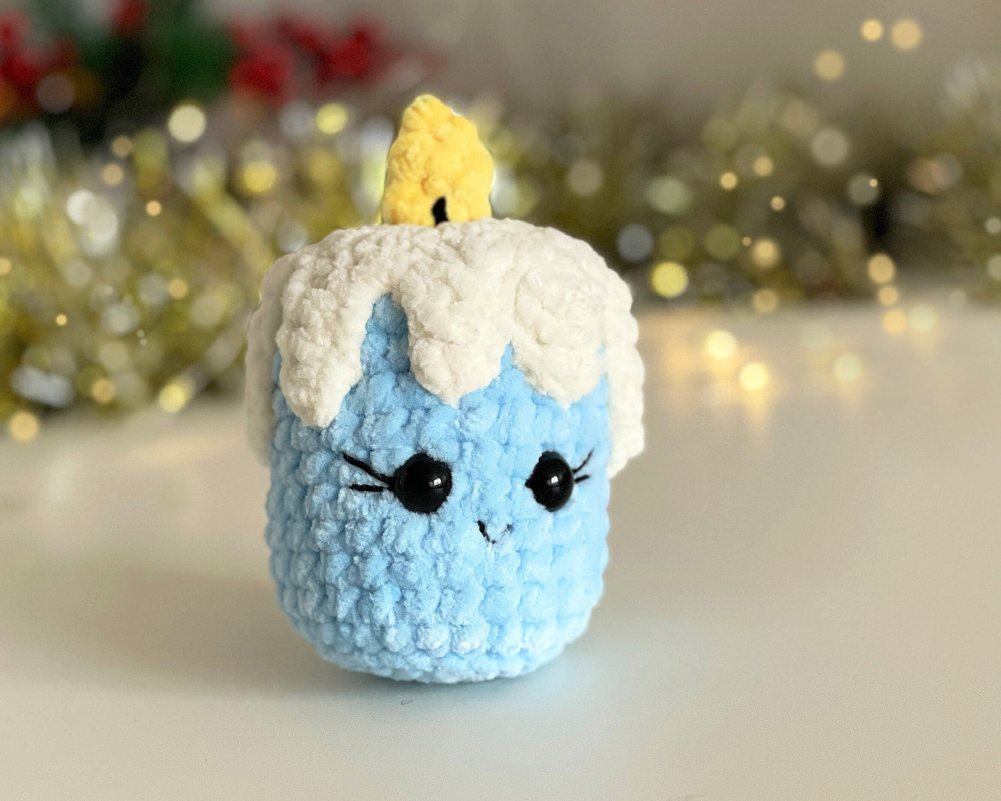 Candle CROCHET PATTERN - Low Sew
