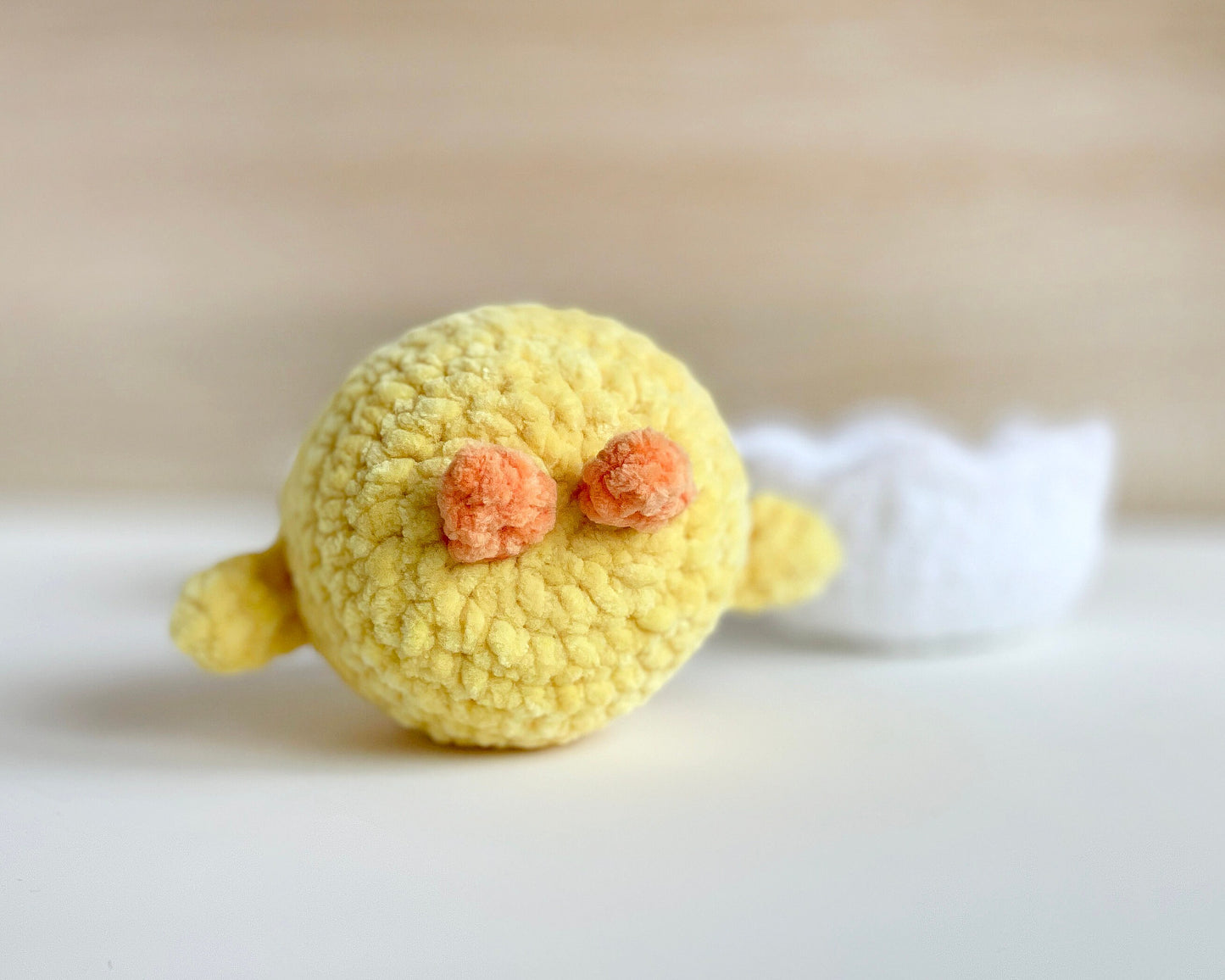 Chicken in Egg CROCHET PATTERN - No Sew