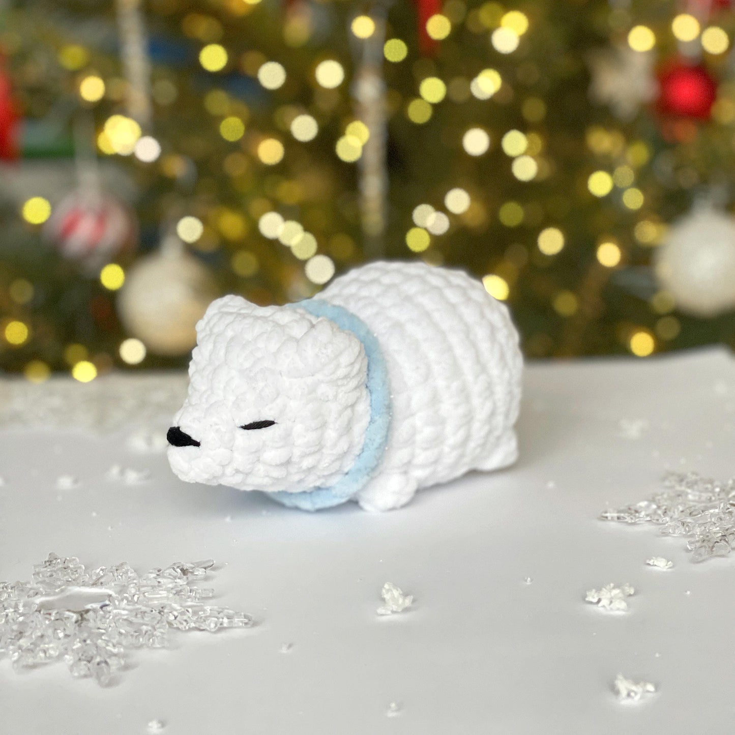 Polar Bear Crochet PATTERN - No Sew