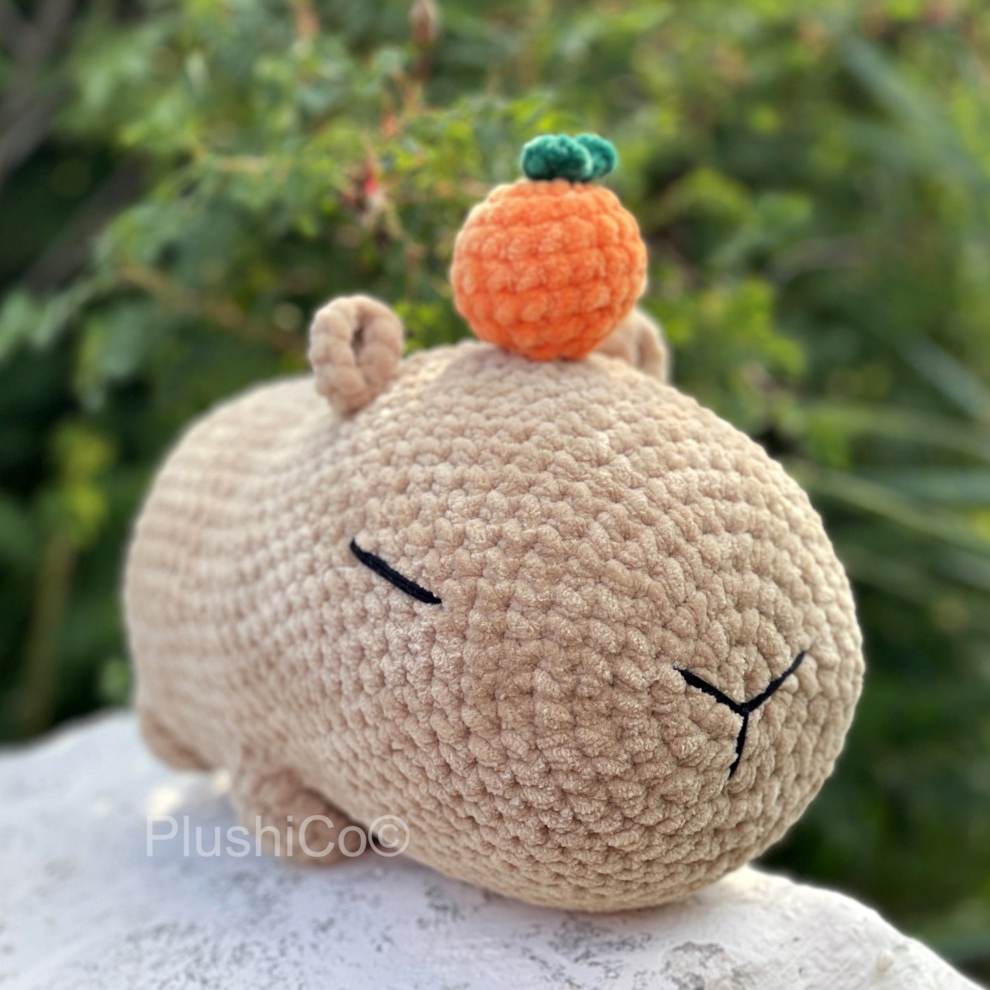Capybara CROCHET PATTERN, Amigurumi Plushie, Low Sew beginner amigurumi, Cute Stuffed Animal, Plush Baby Toy, Digital amigurumi tutorial PDF