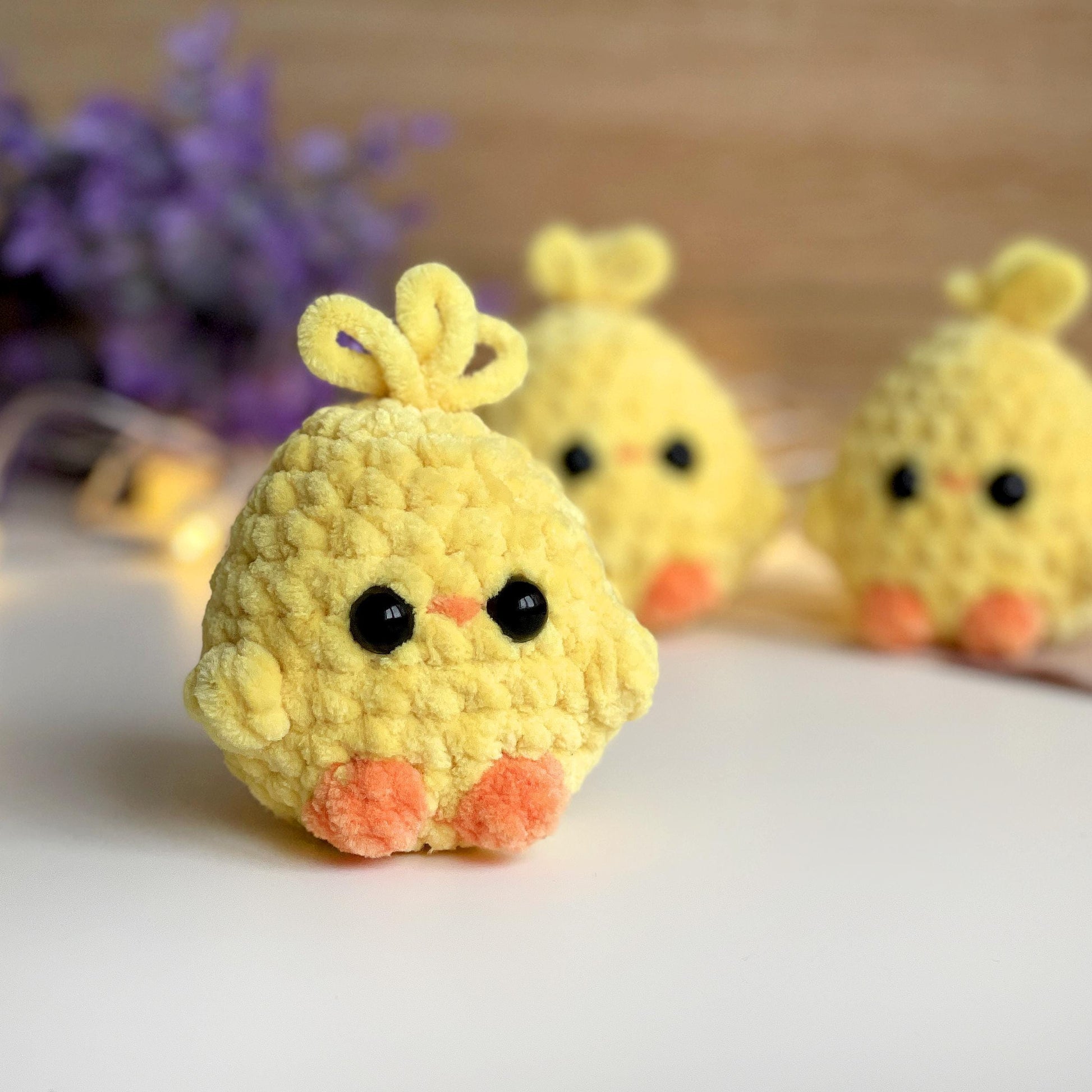 Easter Chick Crochet PATTERN, No Sew Amigurumi Tiny Chick, Easy pdf Tutorial for Beginners, Baby Gift Plushie, Handmade Little Spring Bird