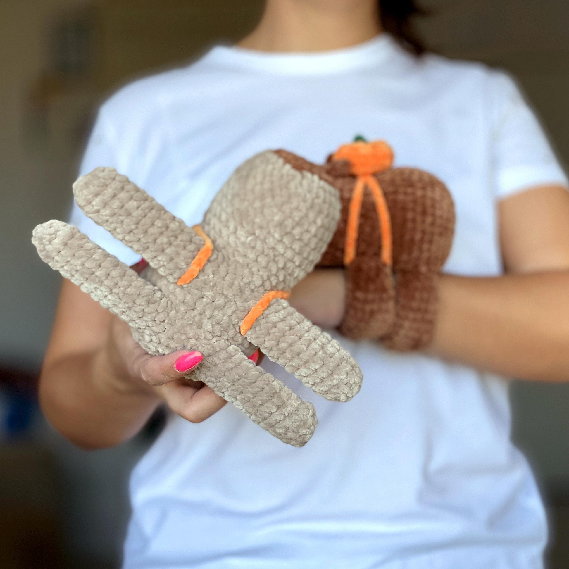 Capybara Slap Bracelet CROCHET PATTERN, Low Sew Amigurumi Plushie, Interactive Kid Accessory, Easy PDF Tutorial,Cute Blanket Yarn Animal Toy