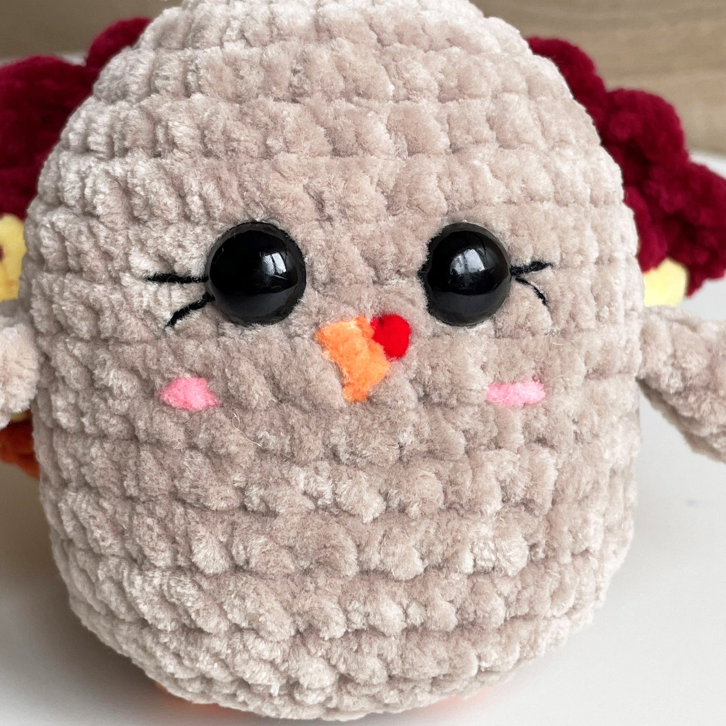 Turkey Crochet Pattern - Low Sew