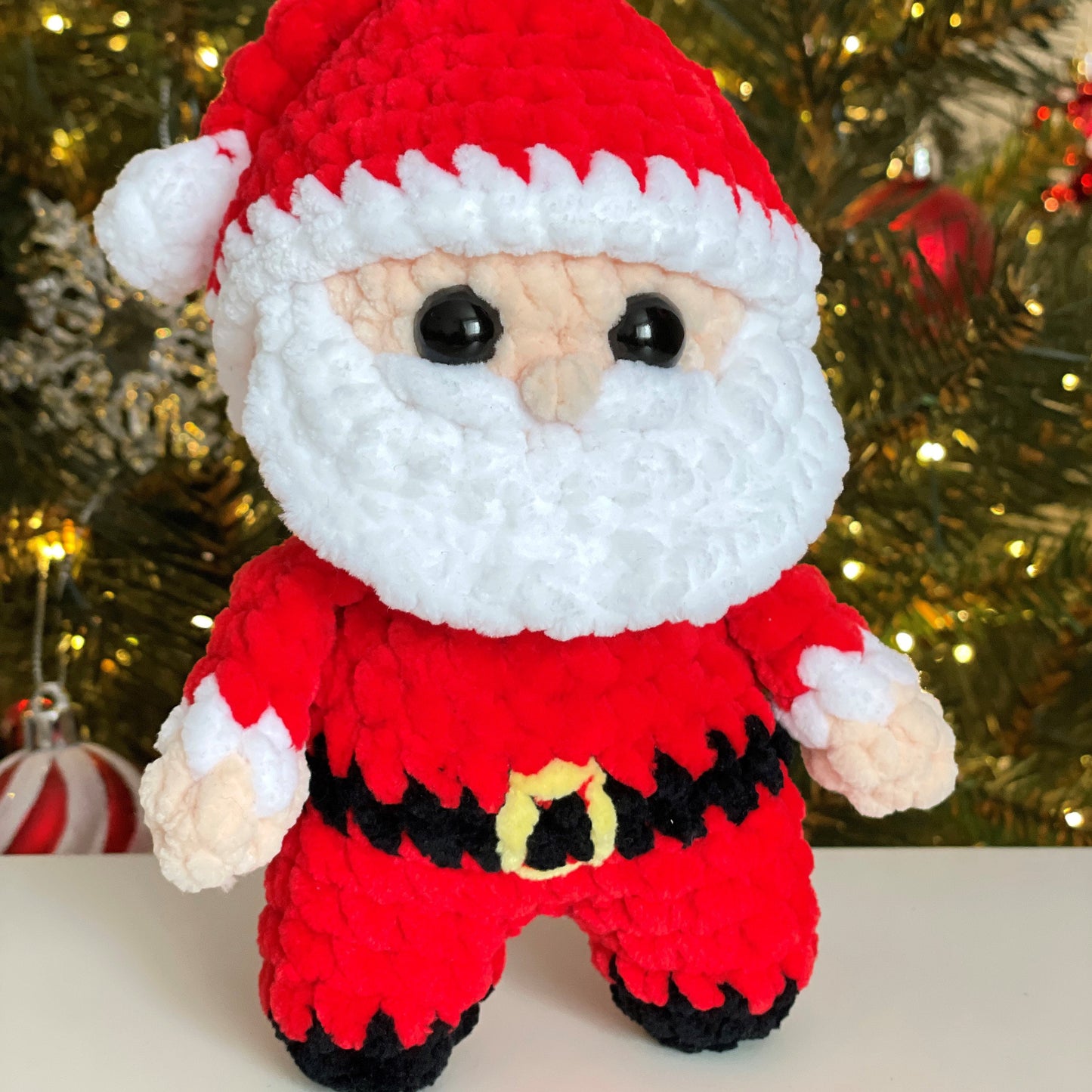 Santa Crochet PATTERN - Low Sew
