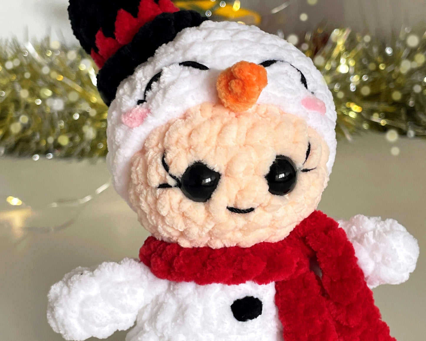Snowman CROCHET PATTERN