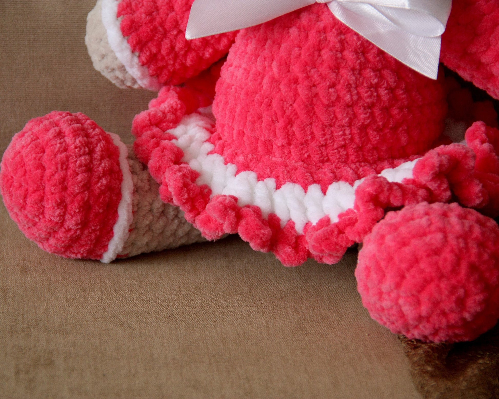 Crochet Bear PATTERN, Amigurumi Animals Plushie, Cute Baby Girl Toy