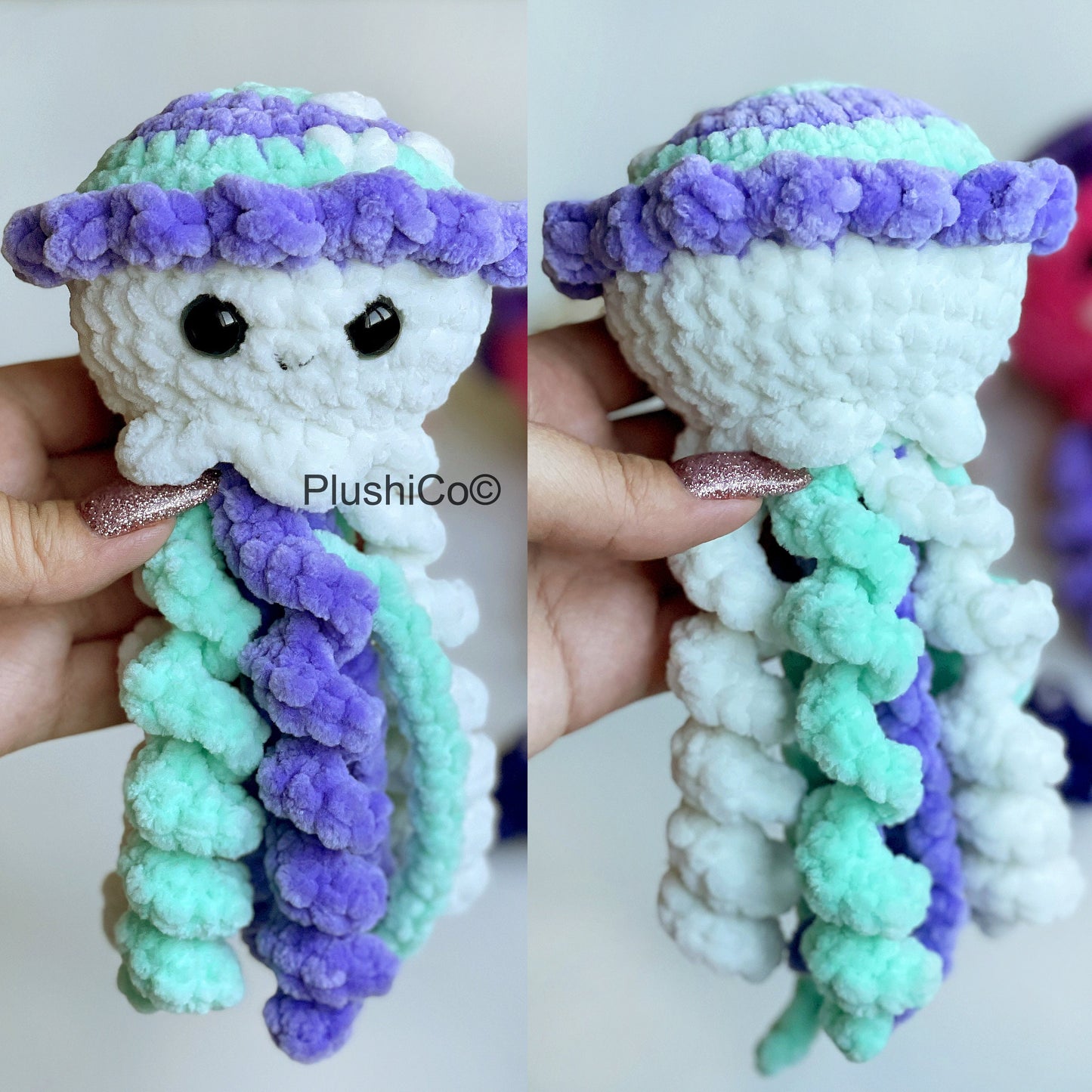 Jellyfish Crochet Pattern - NO SEW