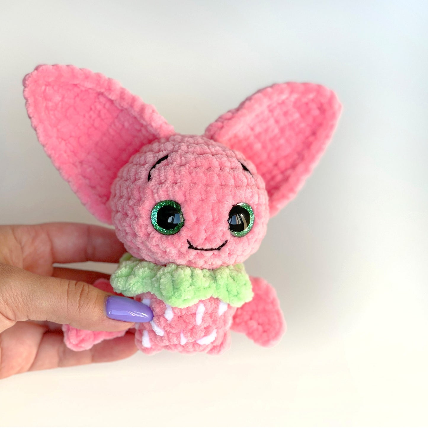 Strawberry Bat CROCHET PATTERN