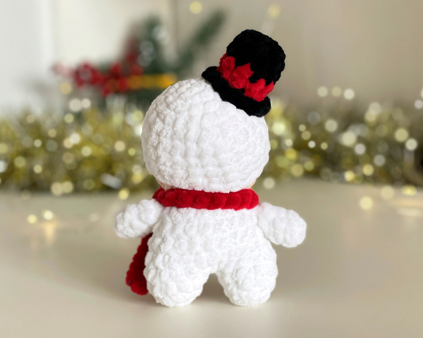 Snowman CROCHET PATTERN