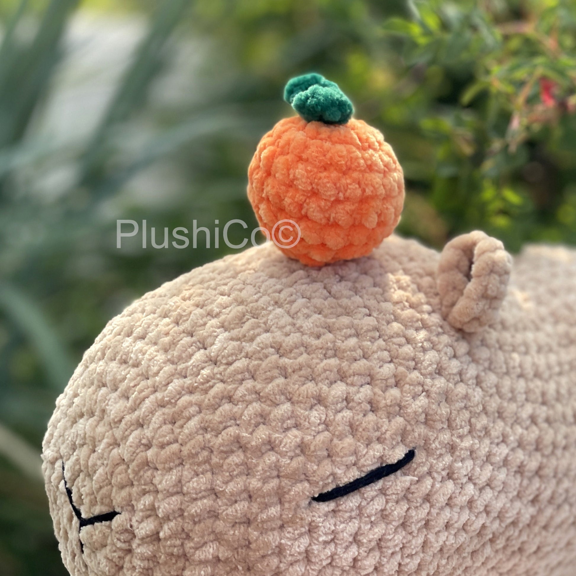 Capybara CROCHET PATTERN, Amigurumi Plushie, Low Sew beginner amigurumi, Cute Stuffed Animal, Plush Baby Toy, Digital amigurumi tutorial PDF