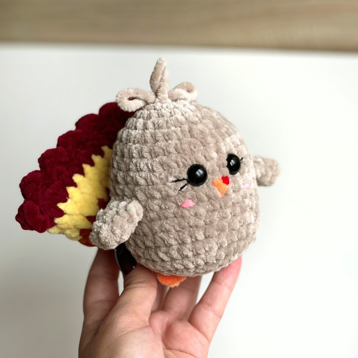 Pumpkin pie, Turkey, Maple Leaf Crochet PATTERNS - Low Sew