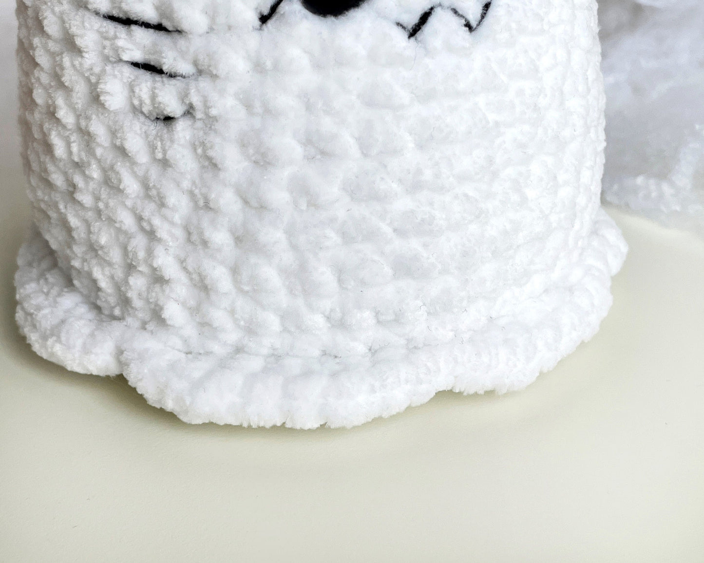 Cat Ghost Crochet PATTERN - Low Sew