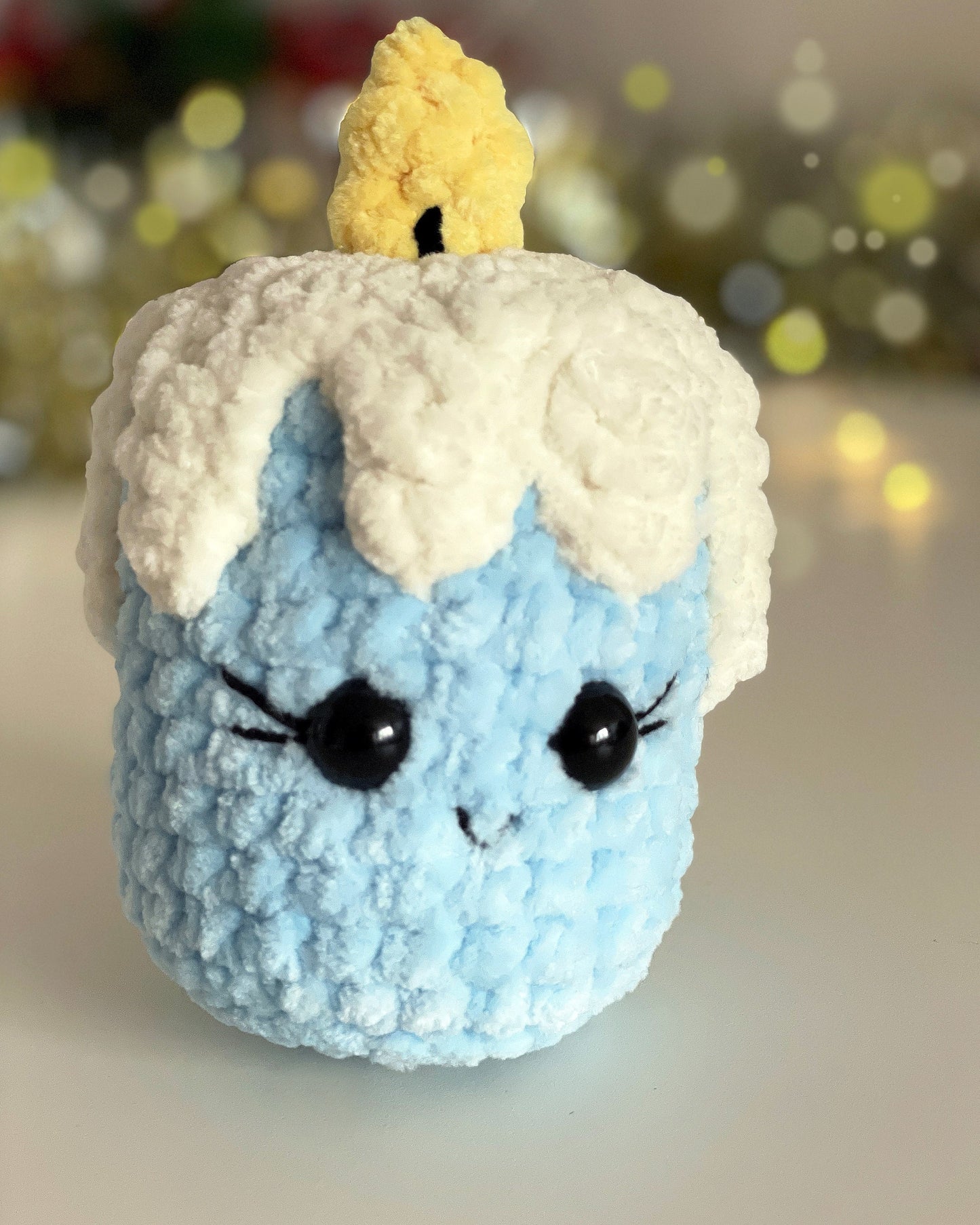 Candle CROCHET PATTERN - Low Sew