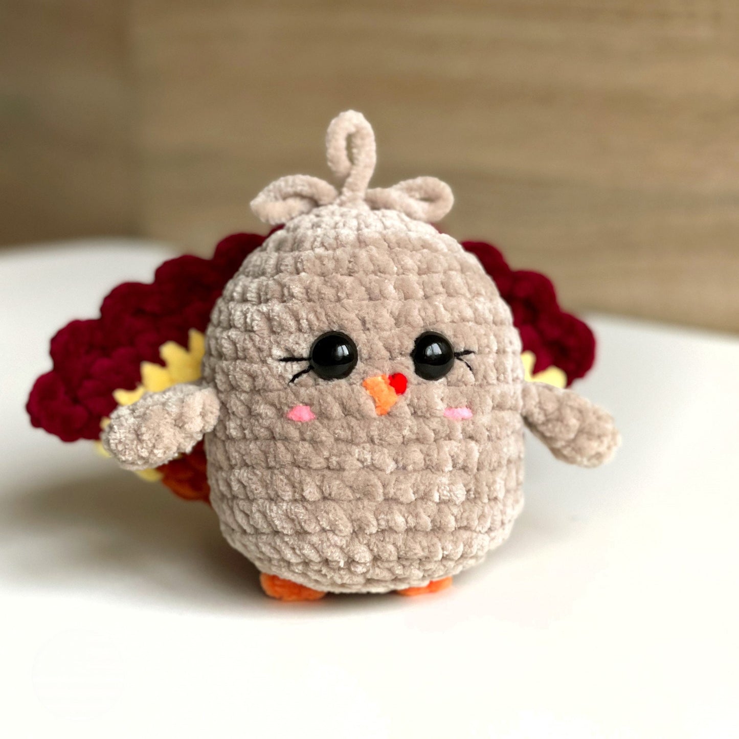 Turkey Crochet Pattern - Low Sew