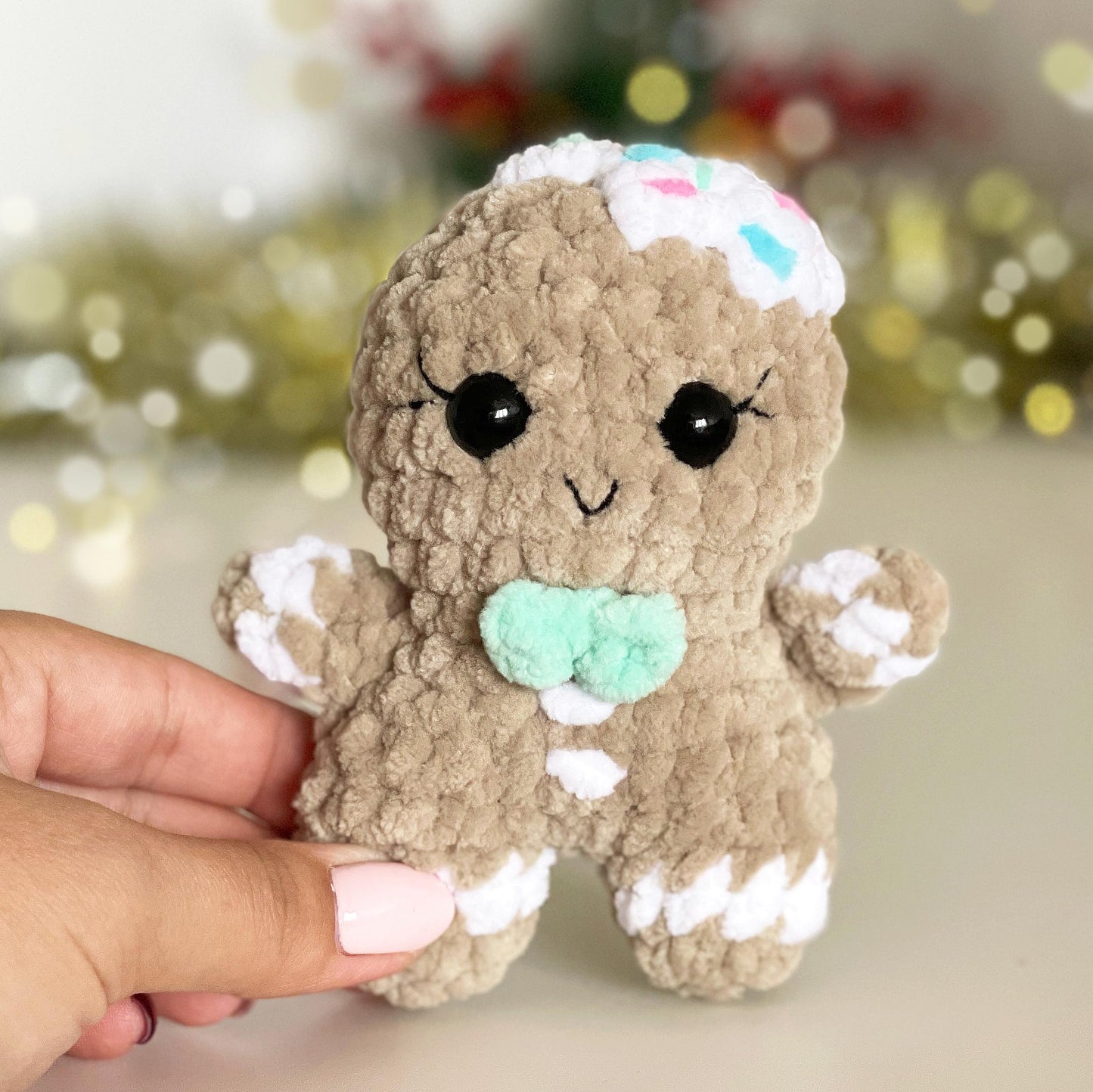 Reindeer & Gingerbread Man CROCHET PATTERNS