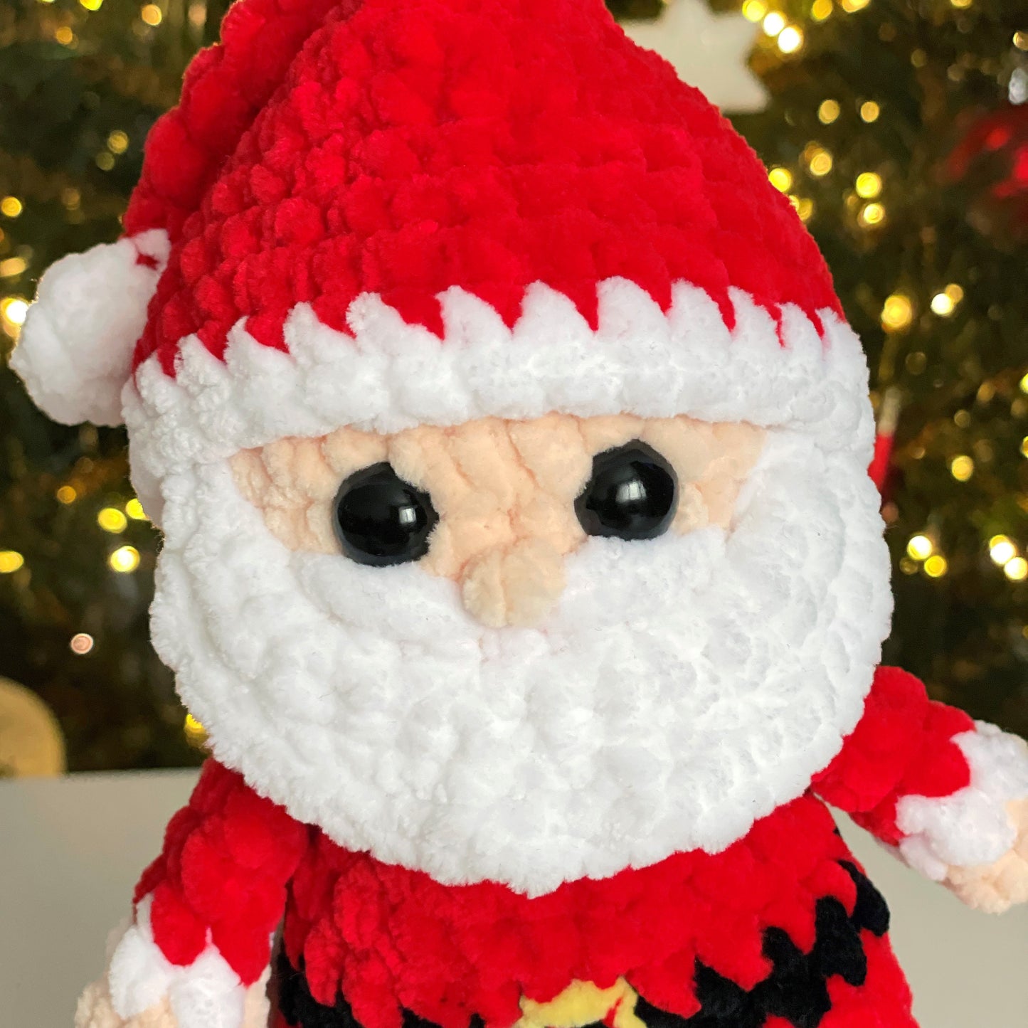 Santa Crochet PATTERN - Low Sew