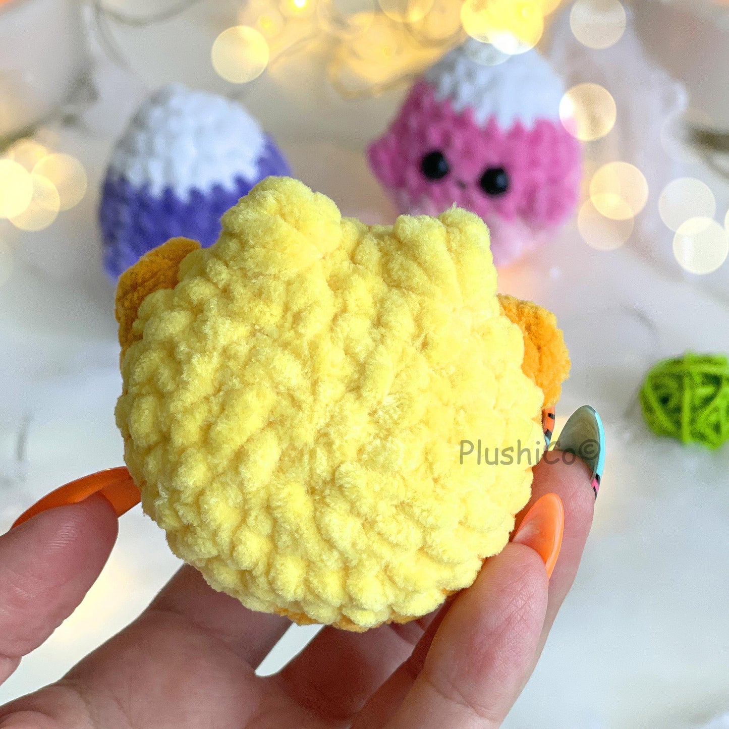 Candy Corn Crochet Pattern - No Sew