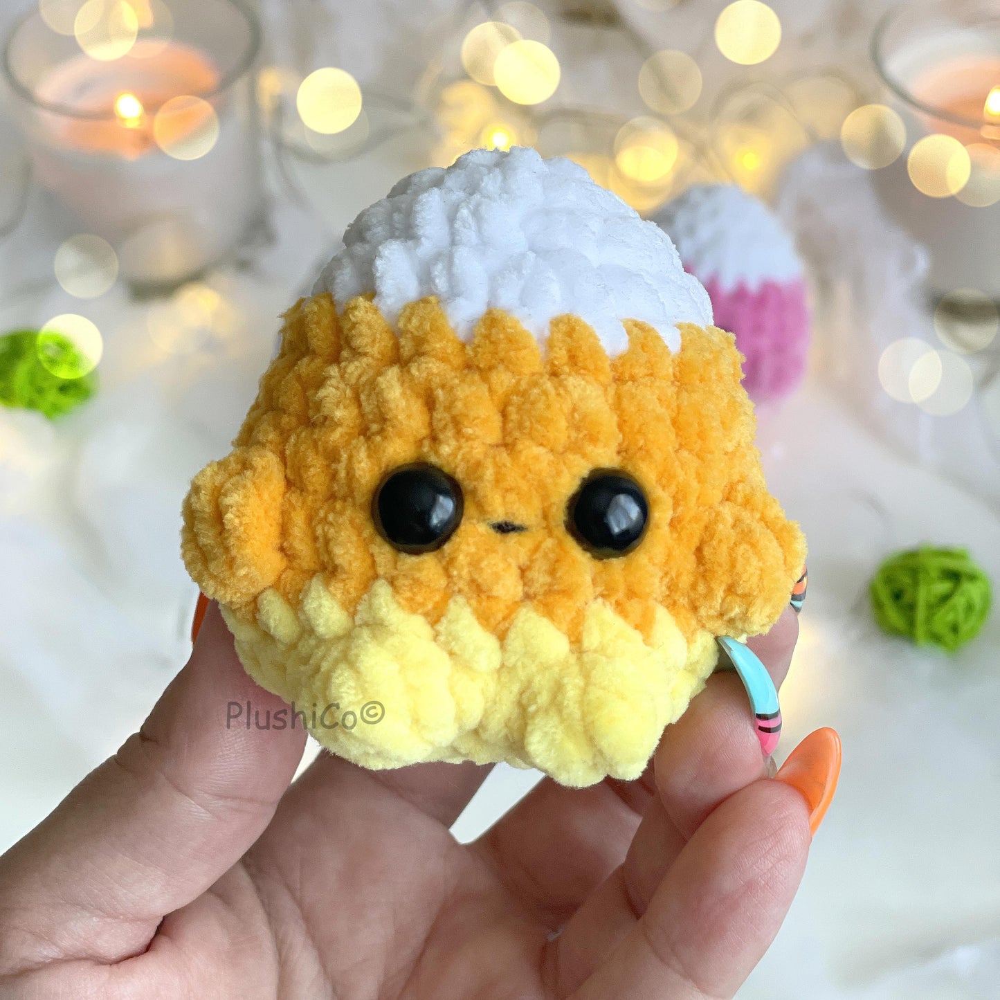 Candy Corn Crochet Pattern - No Sew