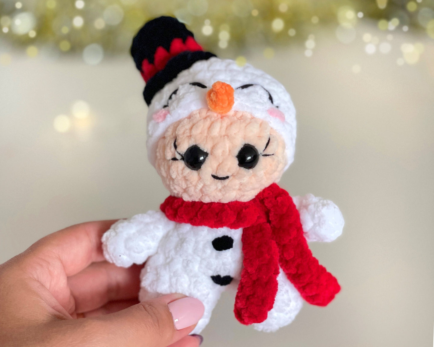 Snowman CROCHET PATTERN