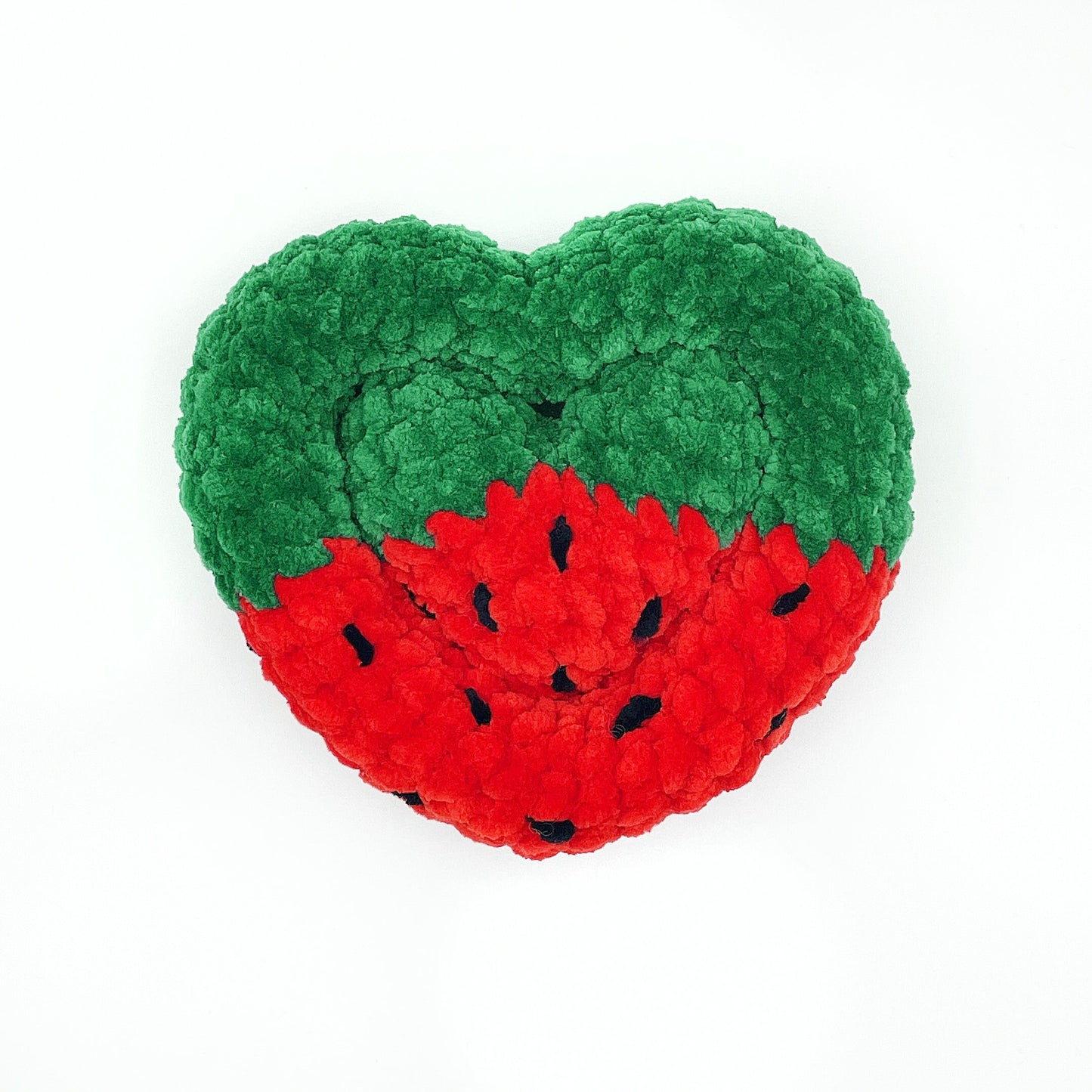 Matching Fruit Hearts CROCHET PATTERN - Low Sew