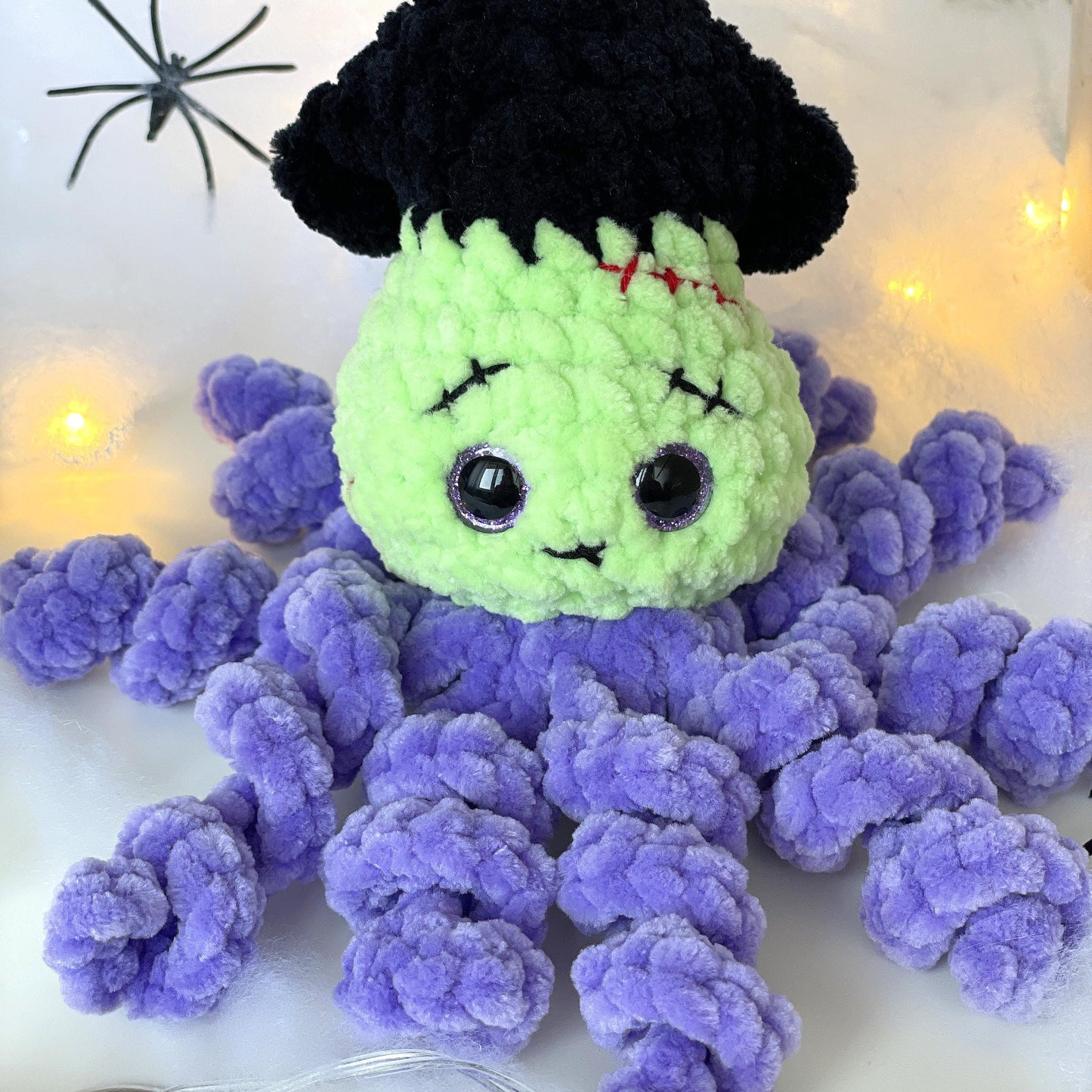 Squid Frankenstain CROCHET PATTERN - No Sew