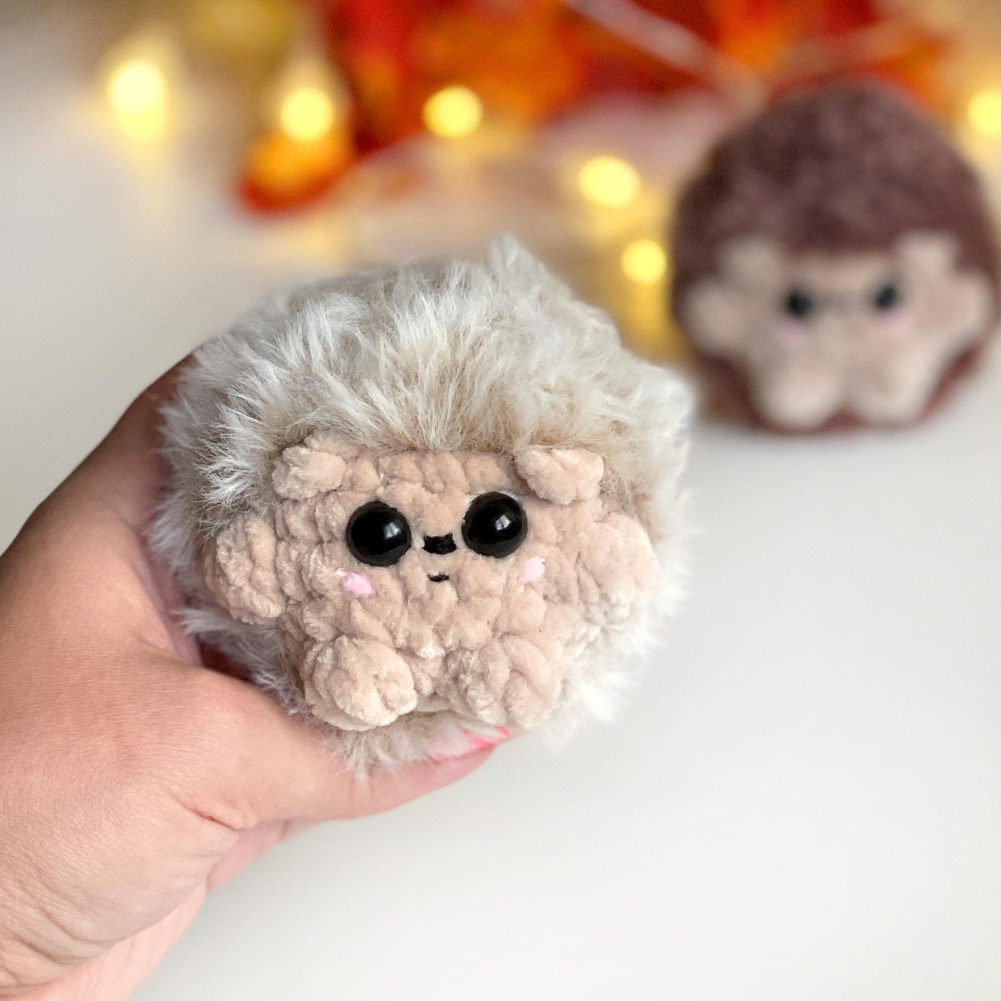 Hedgehog Crochet PATTERN - No Sew