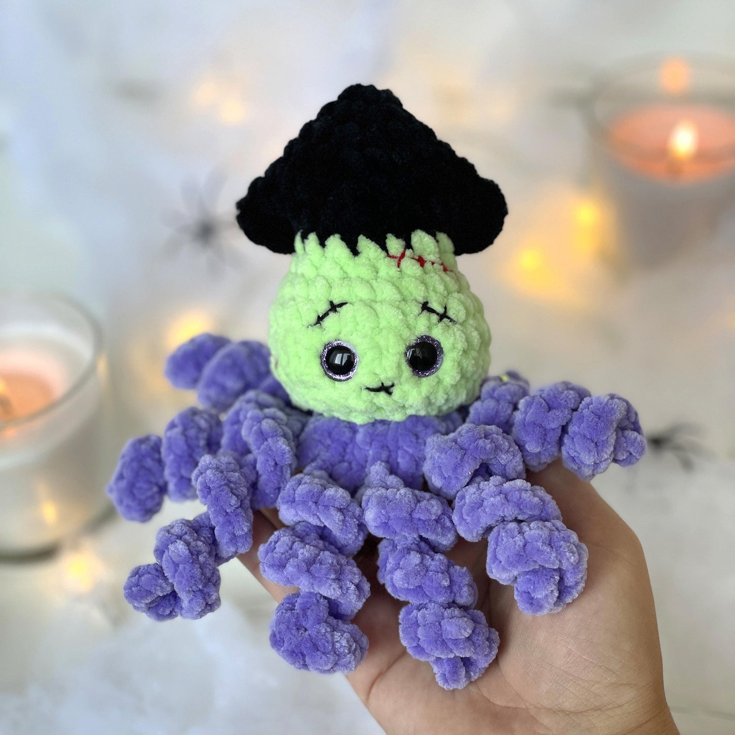 Halloween Squids CROCHET PATTERN - No Sew