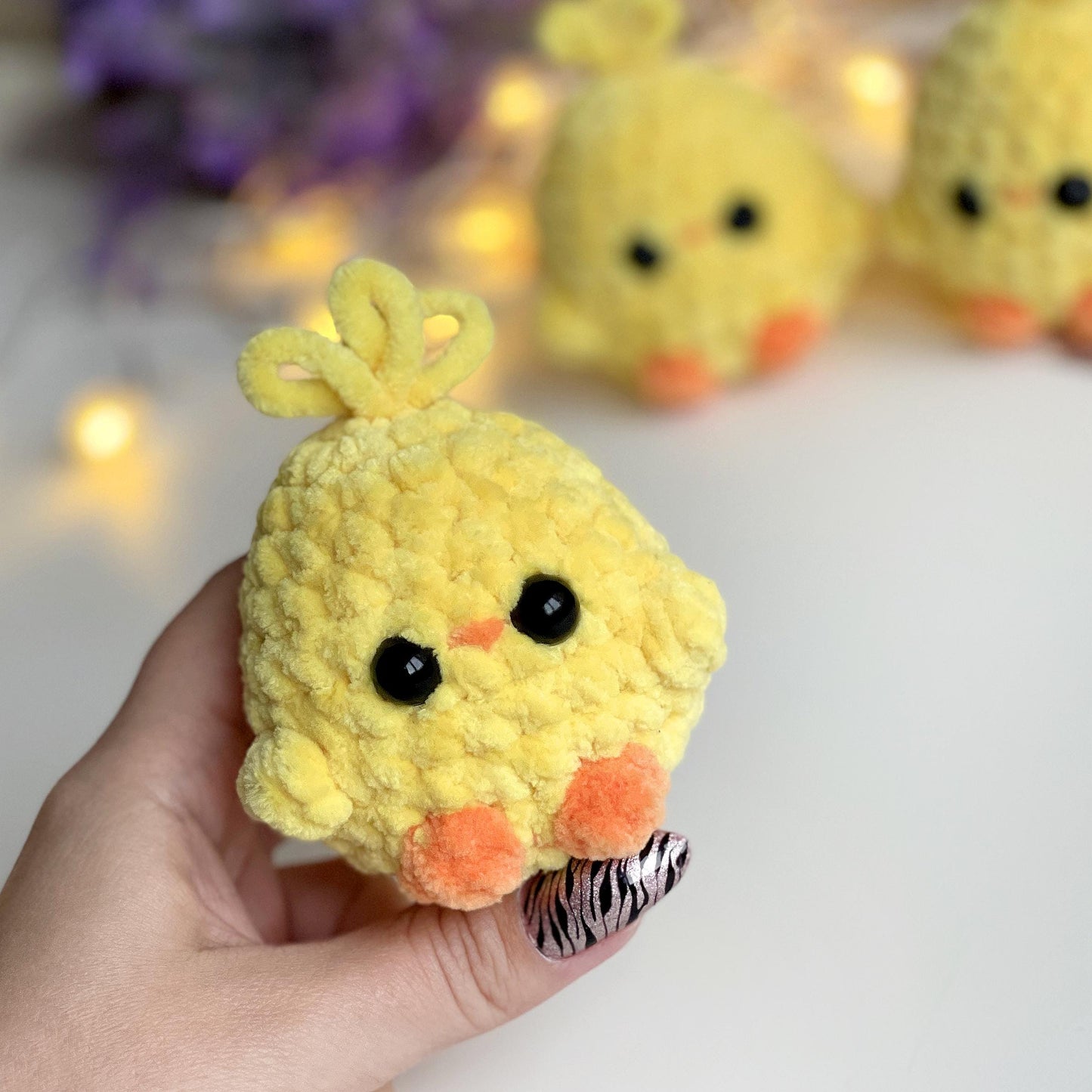 Chick Crochet Pattern - LOW SEW
