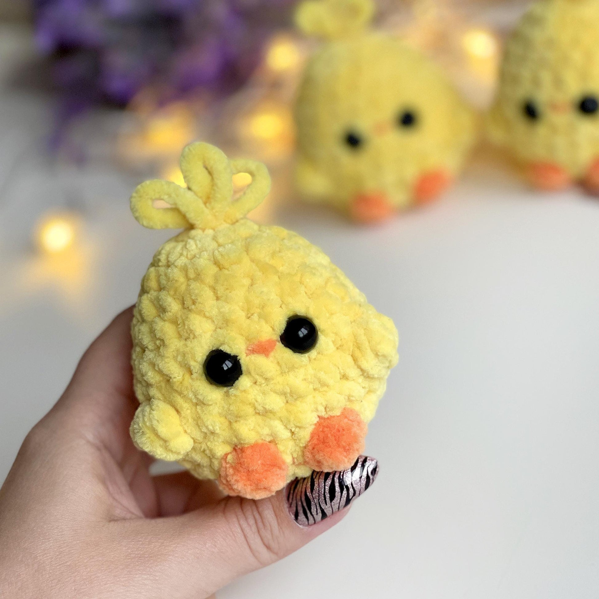 Easter Chick Crochet PATTERN, No Sew Amigurumi Tiny Chick, Easy pdf Tutorial for Beginners, Baby Gift Plushie, Handmade Little Spring Bird