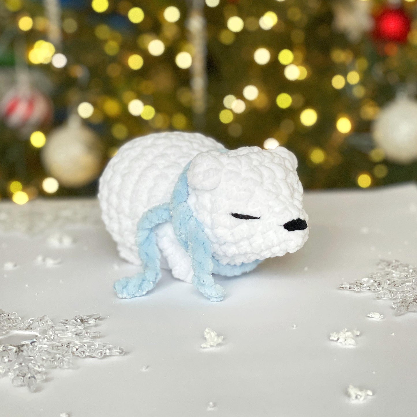 Polar Bear Crochet PATTERN - No Sew