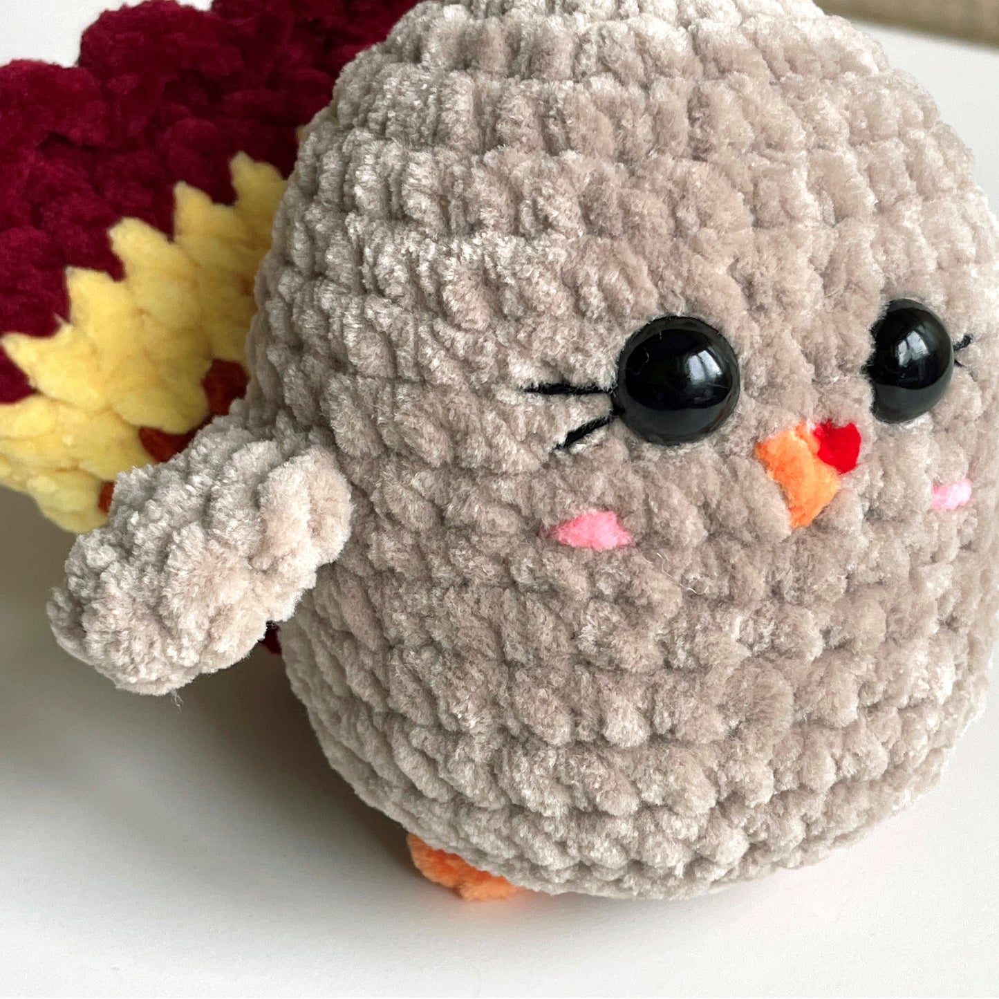 Turkey Crochet Pattern - Low Sew